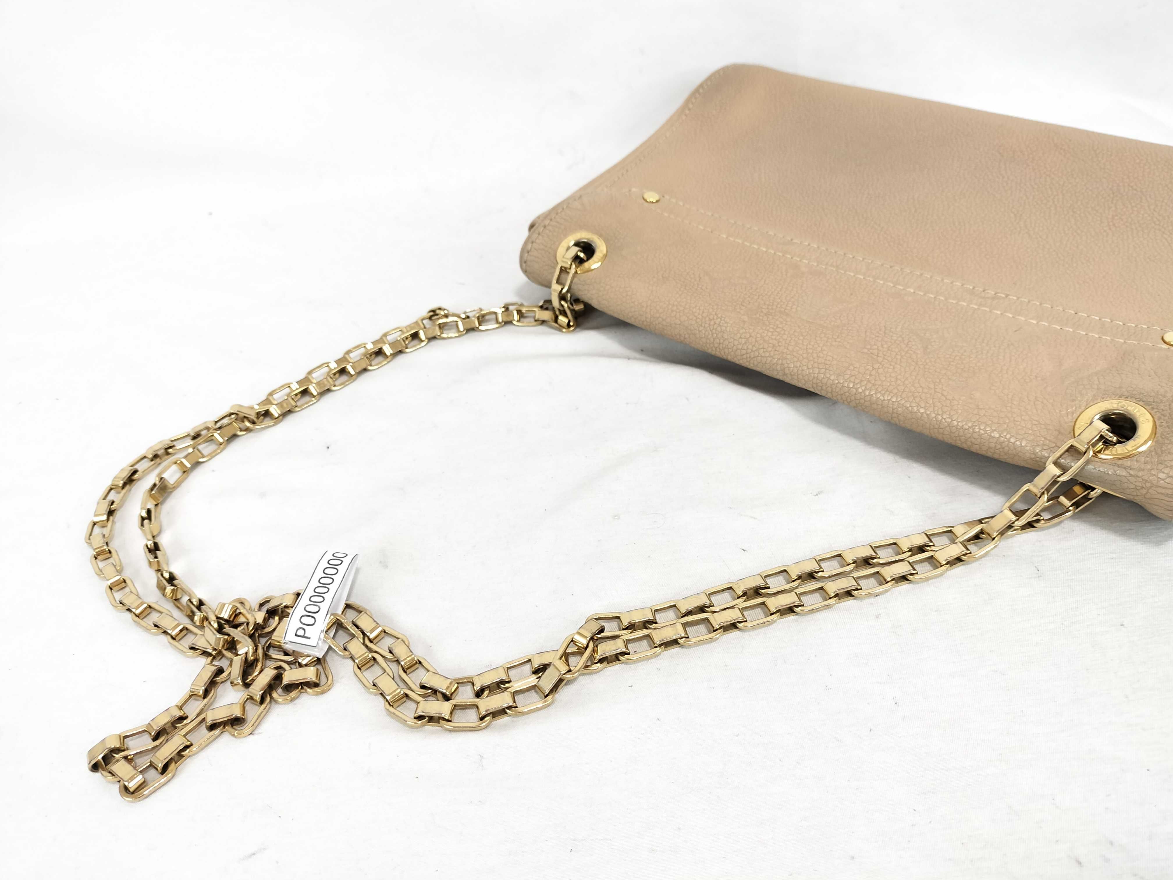 PH- Monogram Empreinte Saint Germain Shoulder Bag Beige Leather M Shoulder Bag — view 3