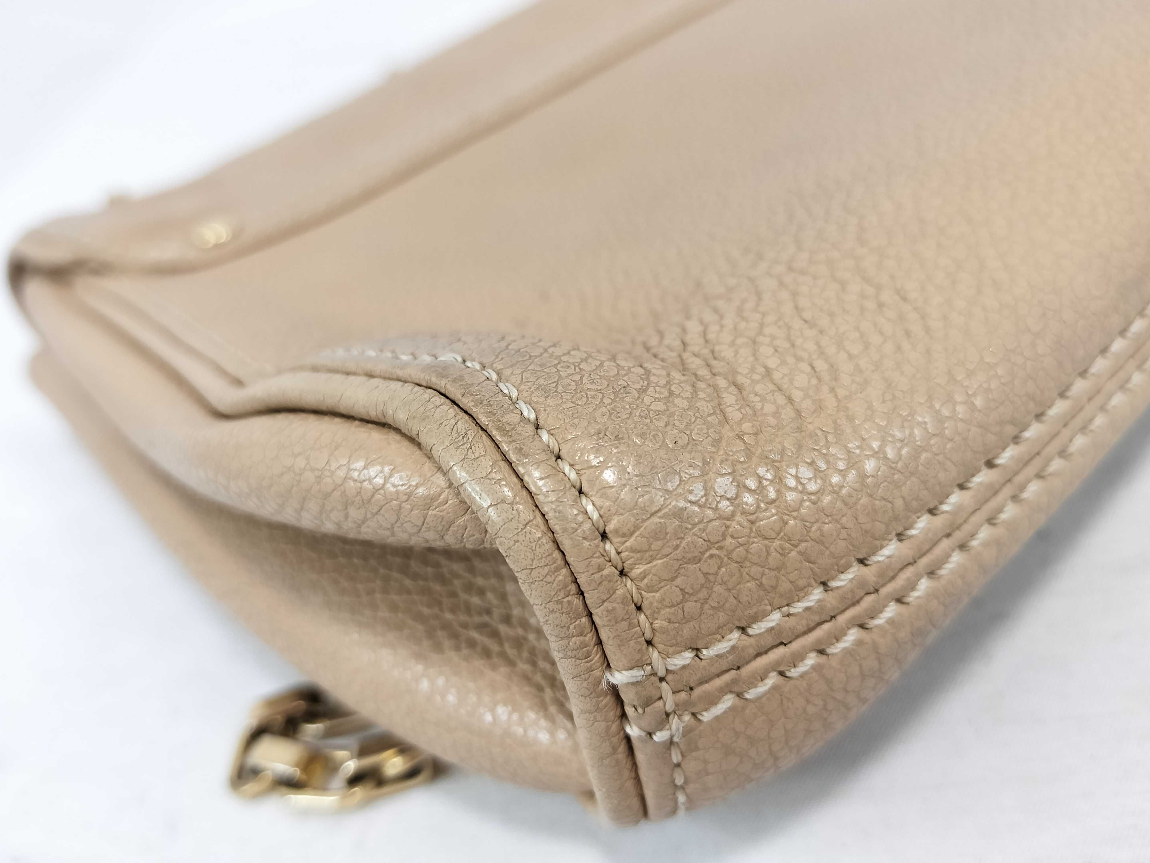 PH- Monogram Empreinte Saint Germain Shoulder Bag Beige Leather M Shoulder Bag — view 6