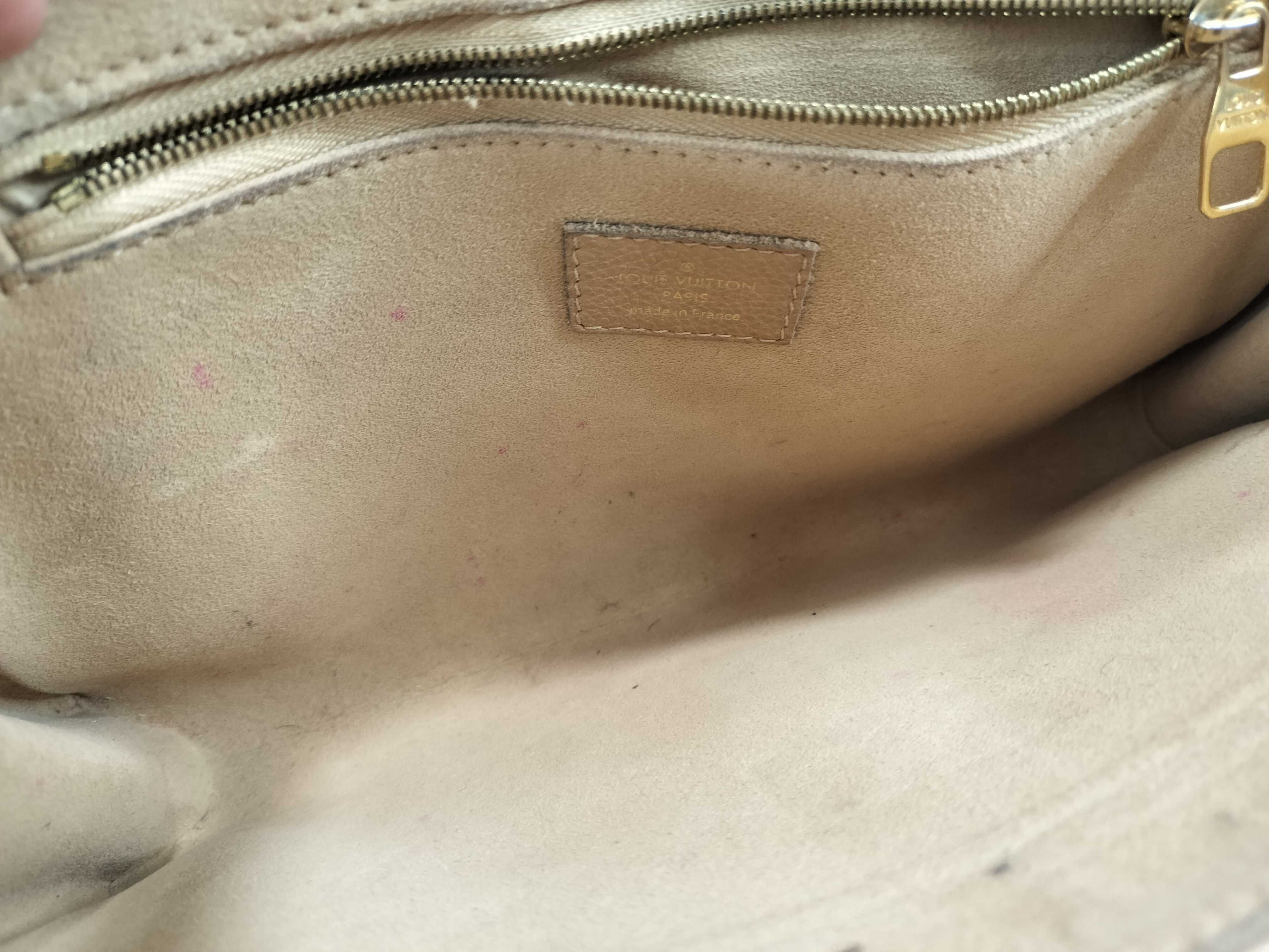 PH- Monogram Empreinte Saint Germain Shoulder Bag Beige Leather M Shoulder Bag — view 10