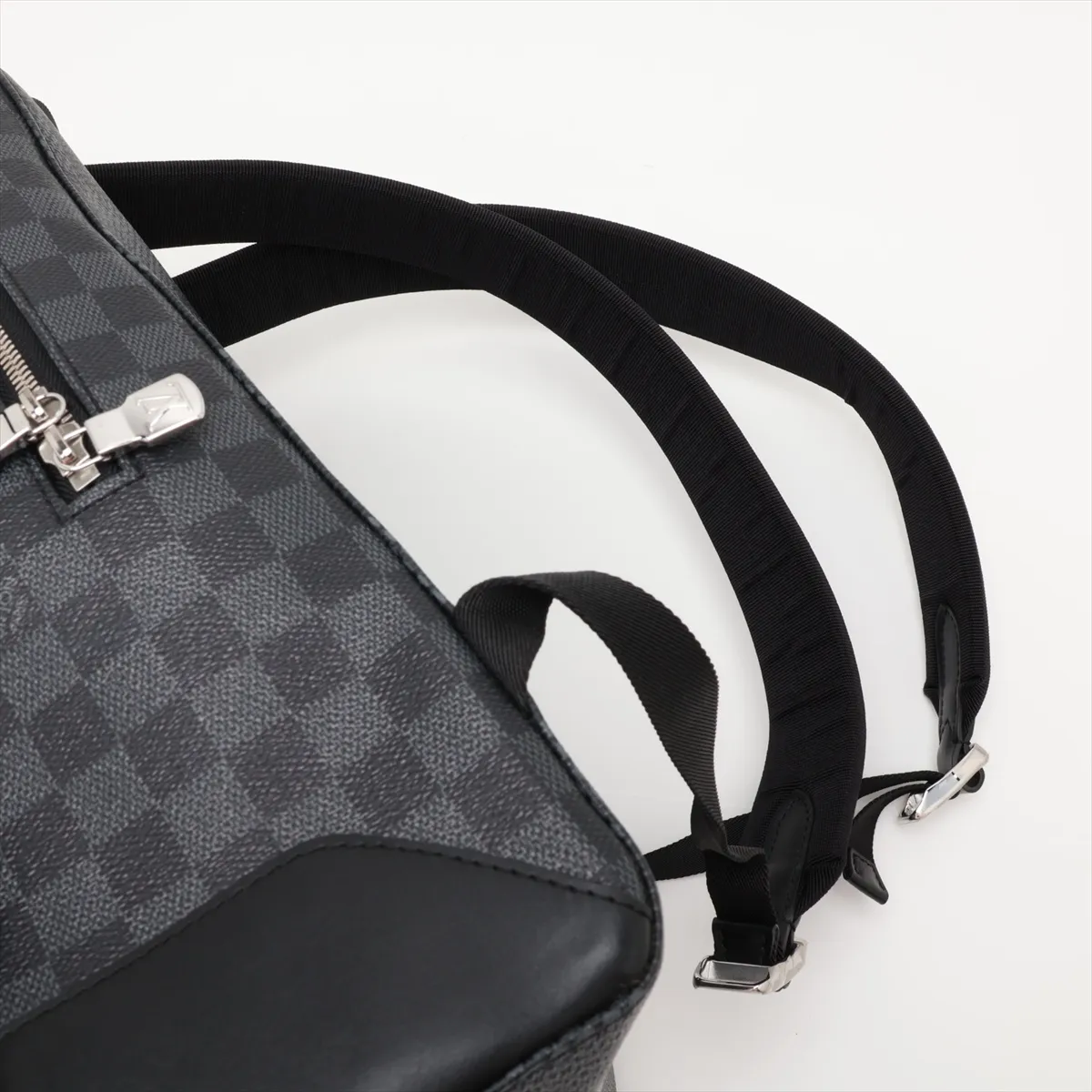 Damier Graphite Giant Canvas Backpack N50009 Black (RFID detected) — view 6