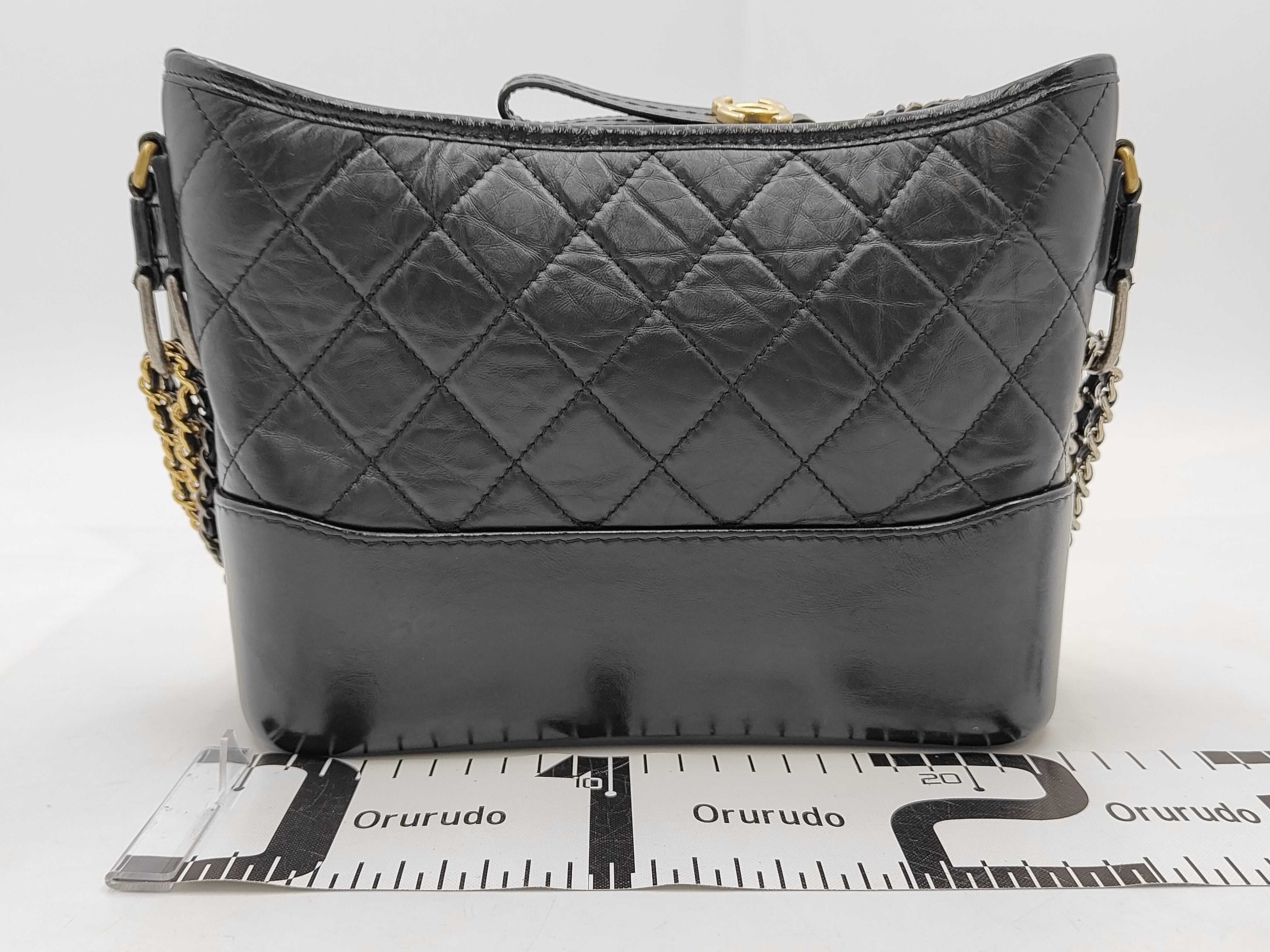 Gabrielle de Chanel Combination Hardware Calf Leather Shoulder Bag (Off-brand) — view 2
