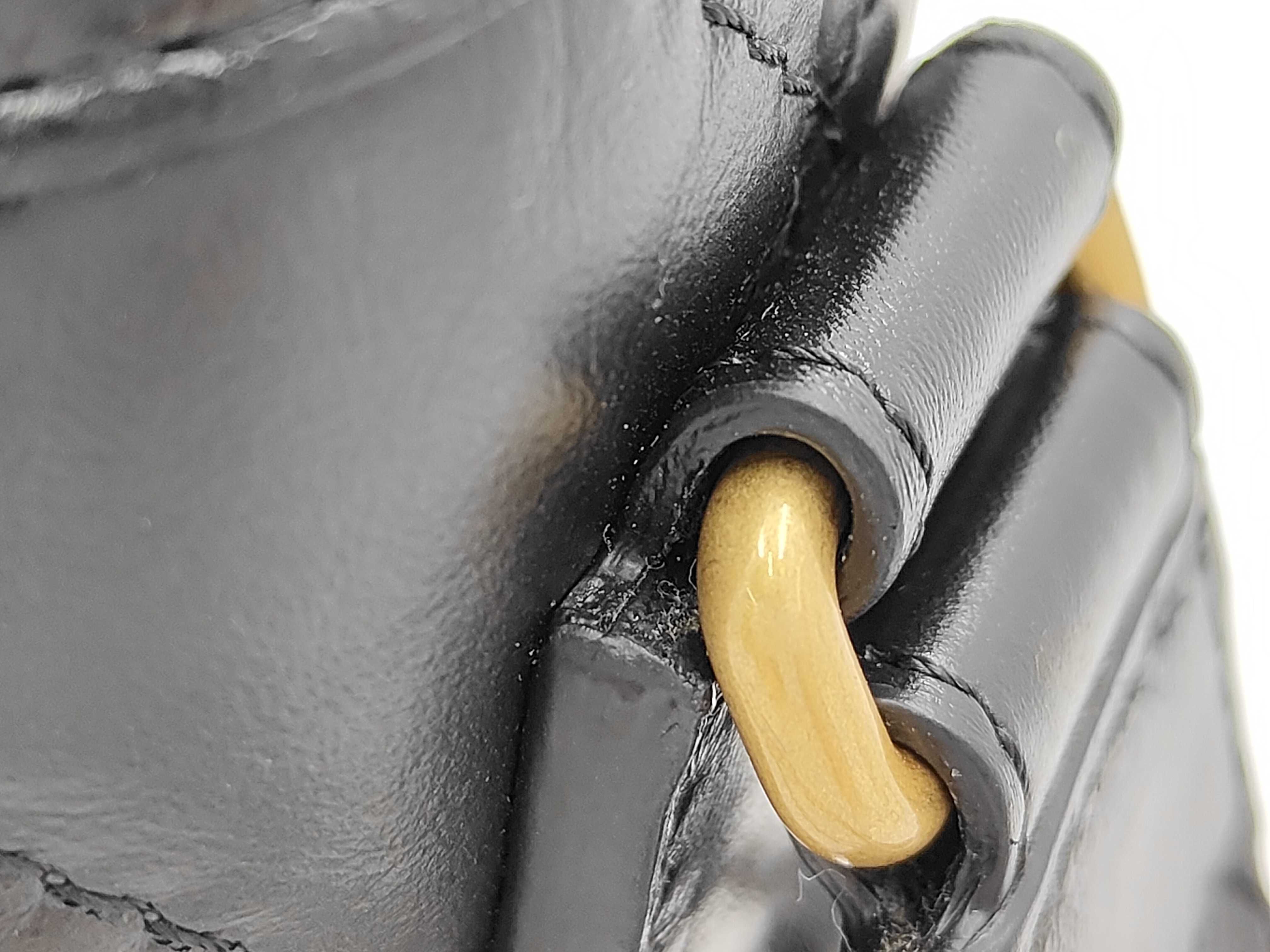 Gabrielle de Chanel Combination Hardware Calf Leather Shoulder Bag (Off-brand) — view 7