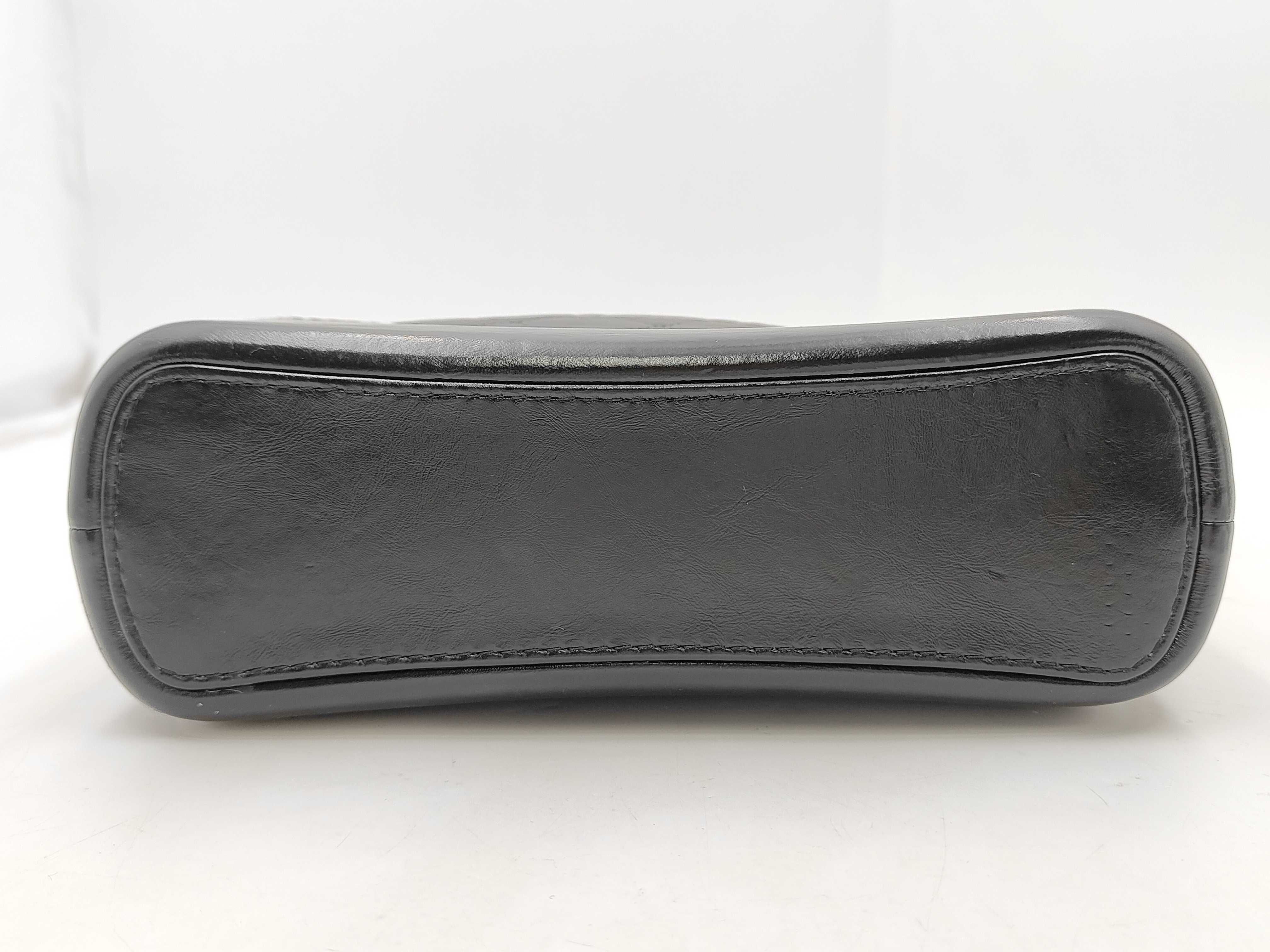 Gabrielle de Chanel Combination Hardware Calf Leather Shoulder Bag (Off-brand) — view 8