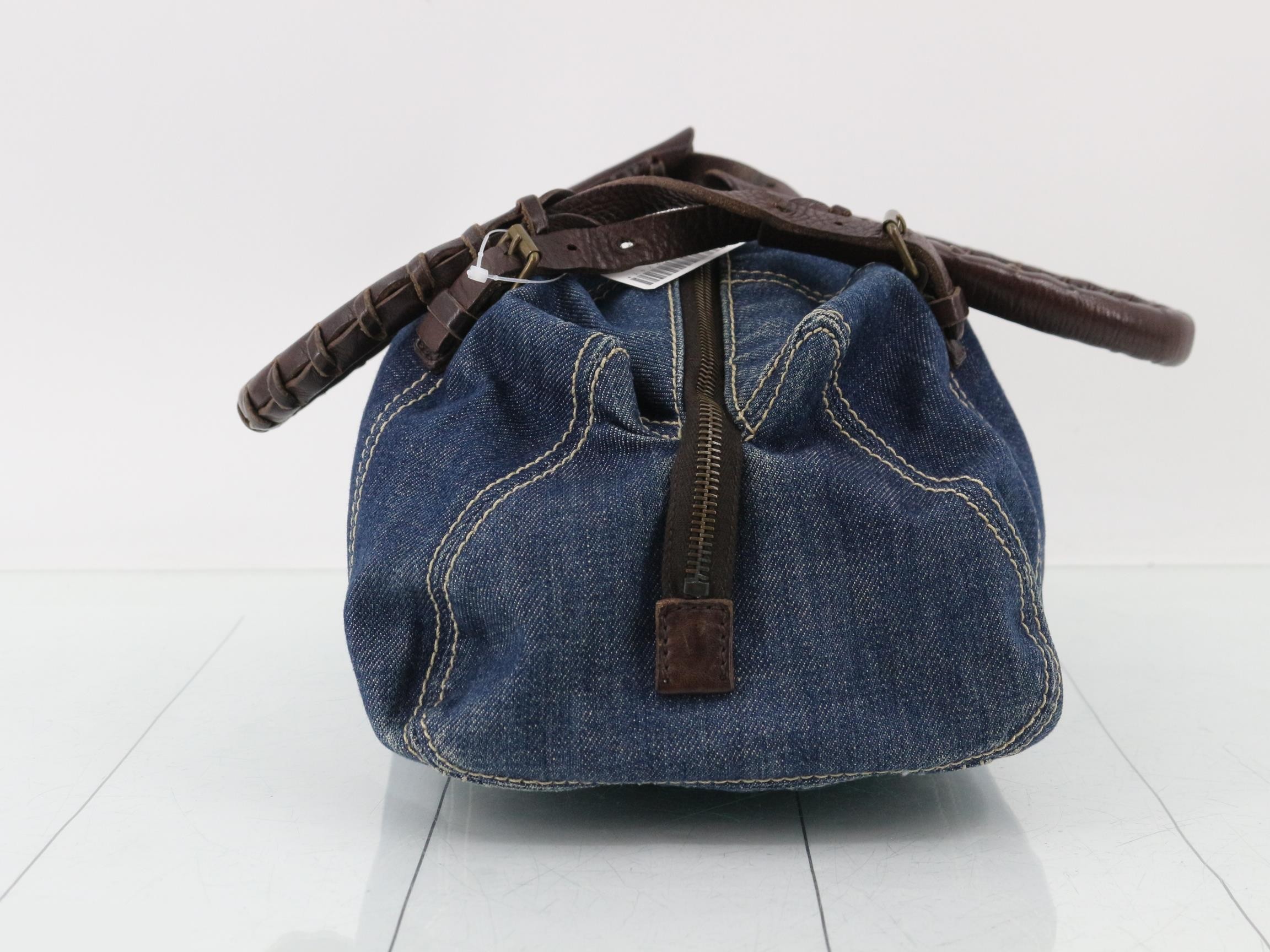denim handbag — view 3