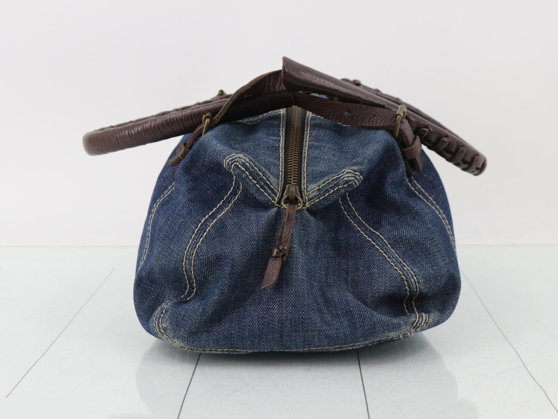 denim handbag — view 4