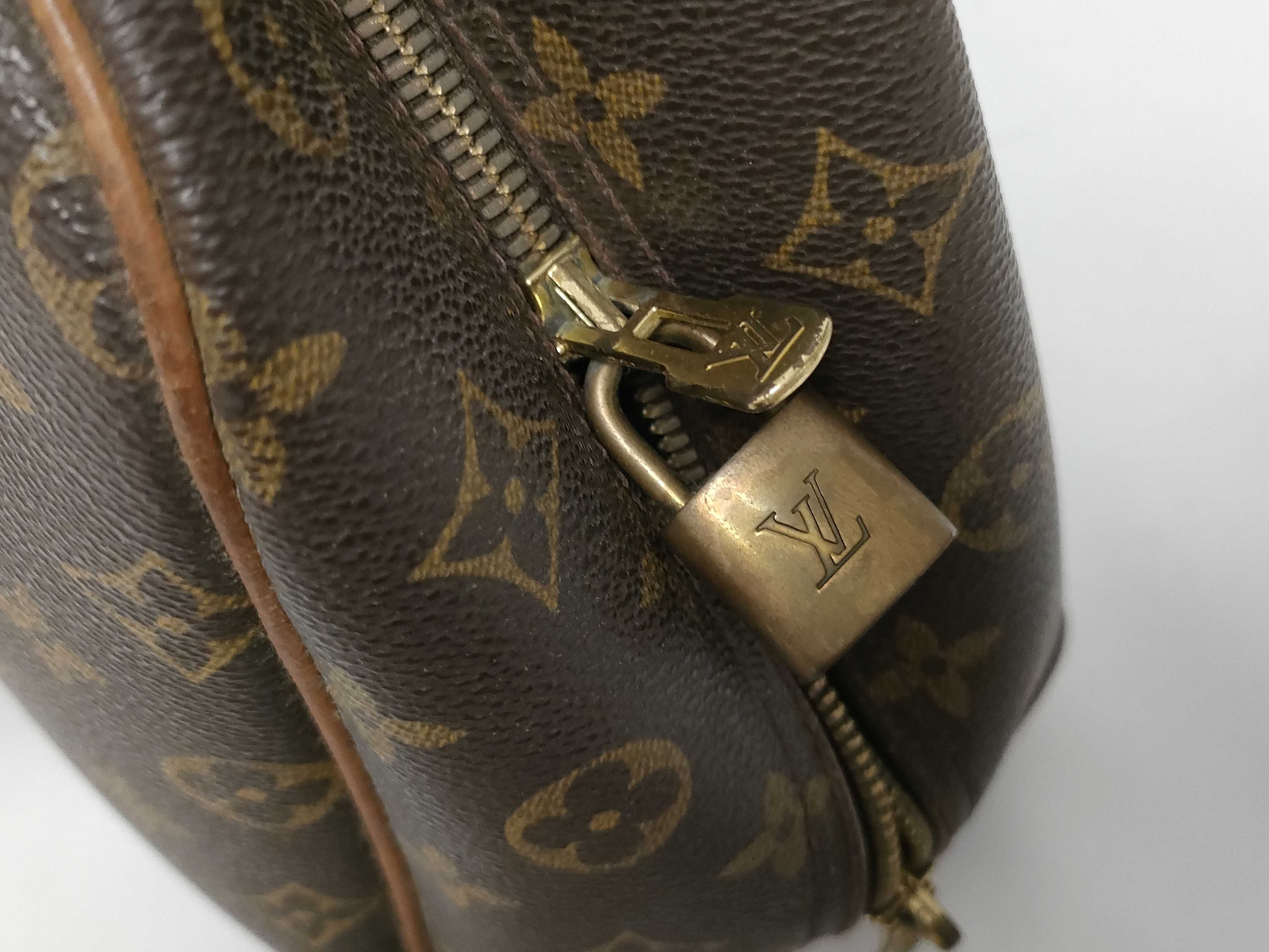 Monogram Louis Vuitton Monogram Deauville M47270 Handbag — view 6