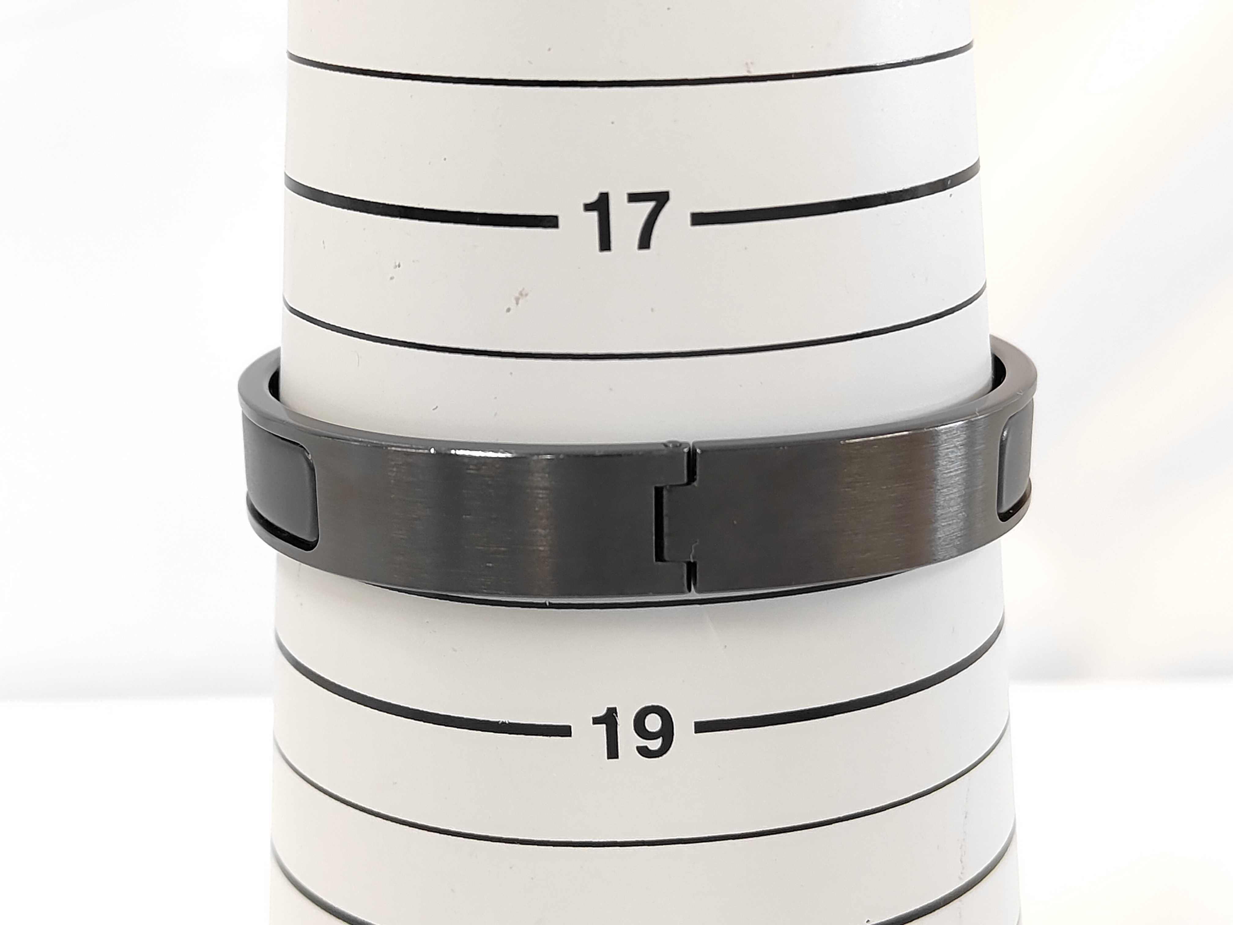 Click H So Black Enamel Bangle Bracelet Bangle — view 6