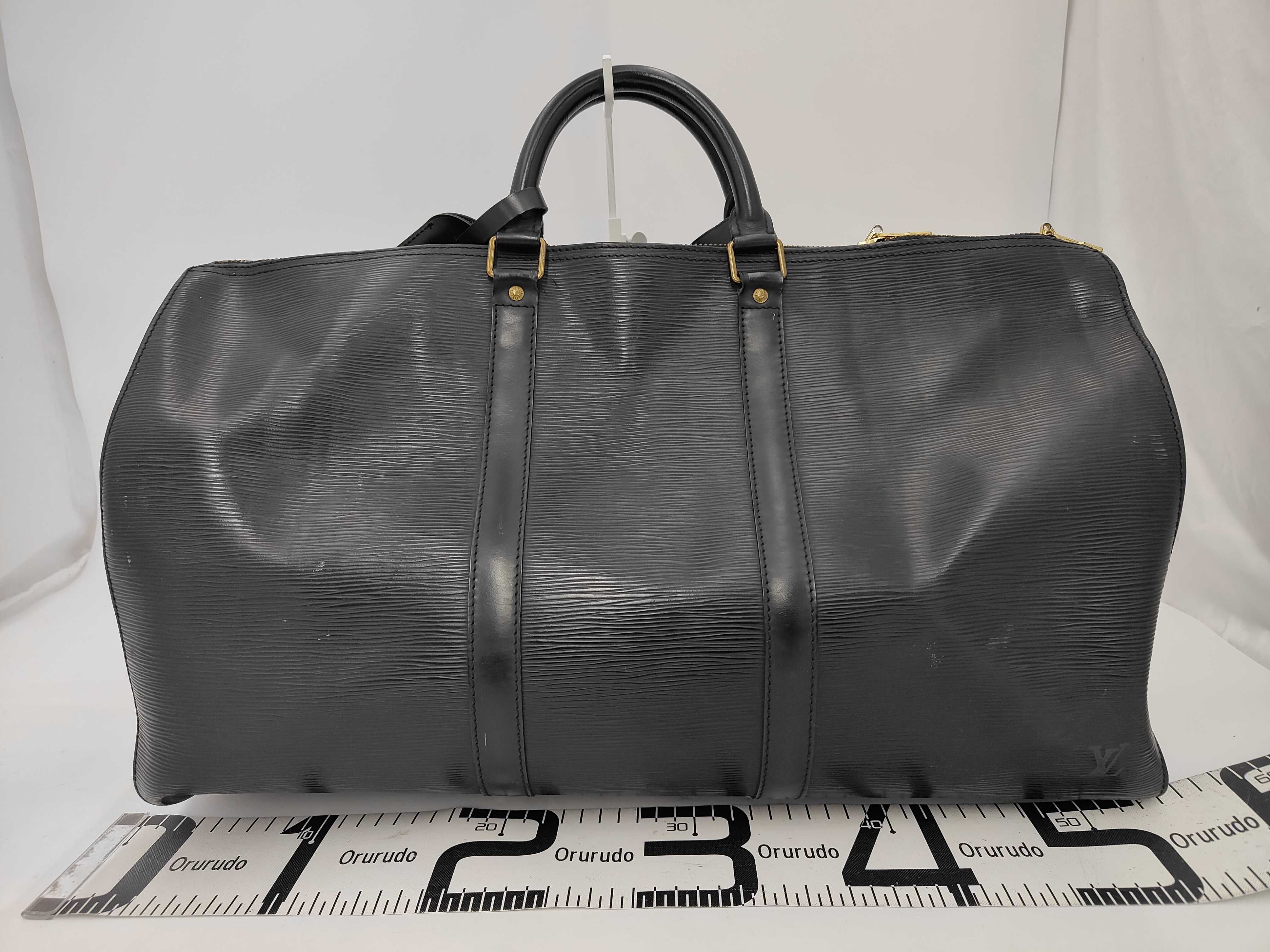 Keepall 50 Epi Noir M42962 VI0962 Boston Bag — view 2