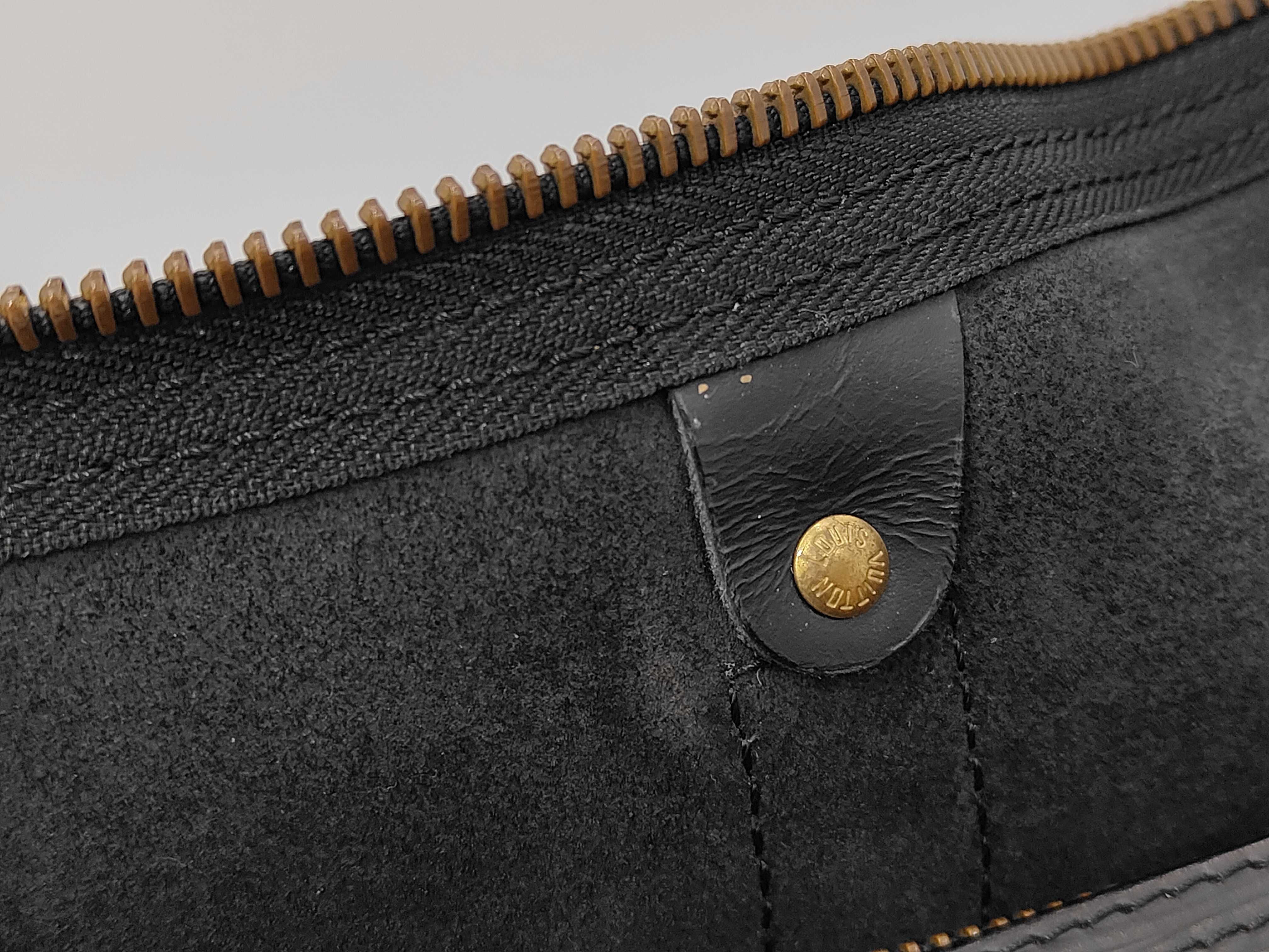 Keepall 50 Epi Noir M42962 VI0962 Boston Bag — view 11