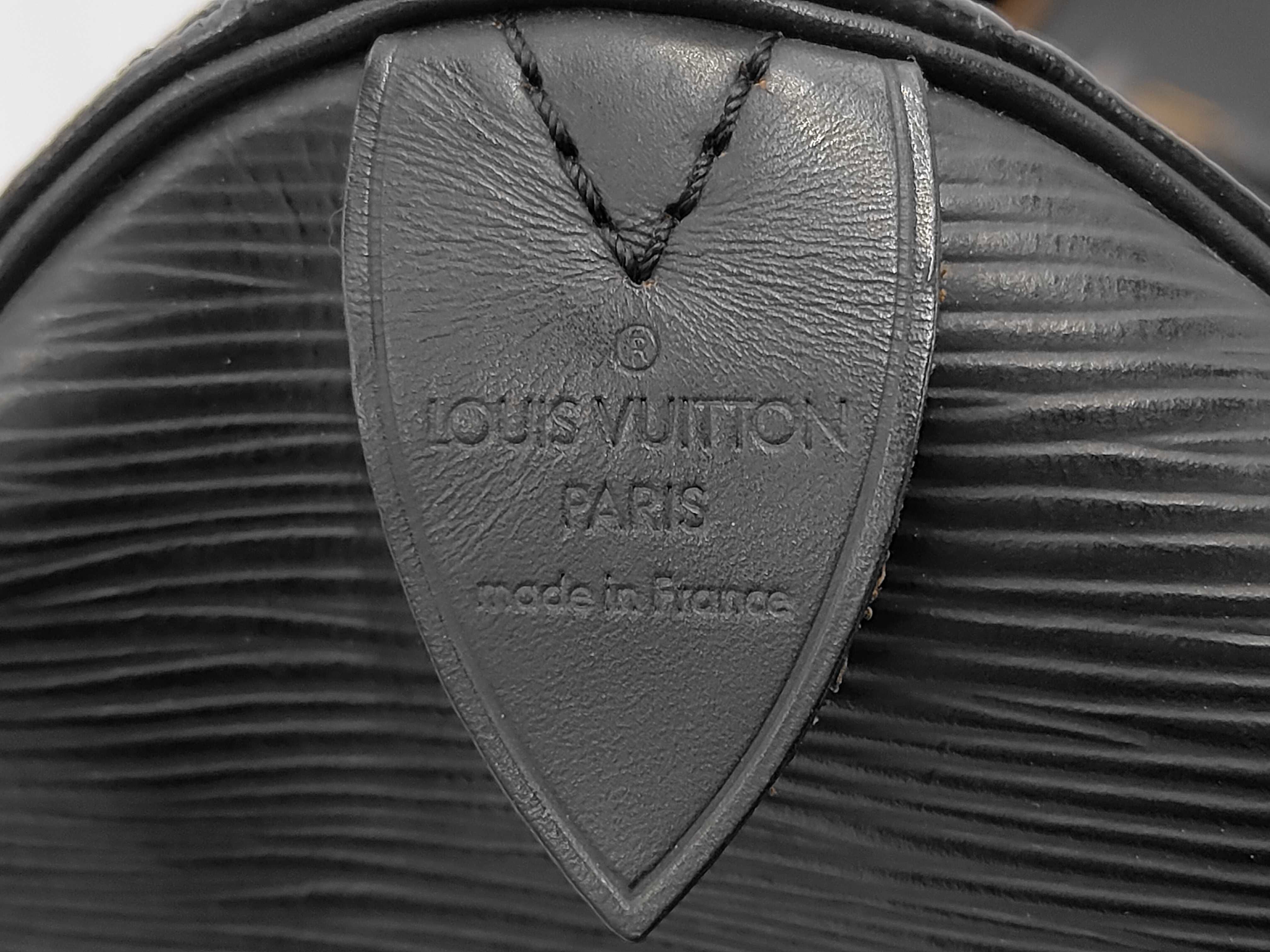 Keepall 50 Epi Noir M42962 VI0962 Boston Bag — view 10