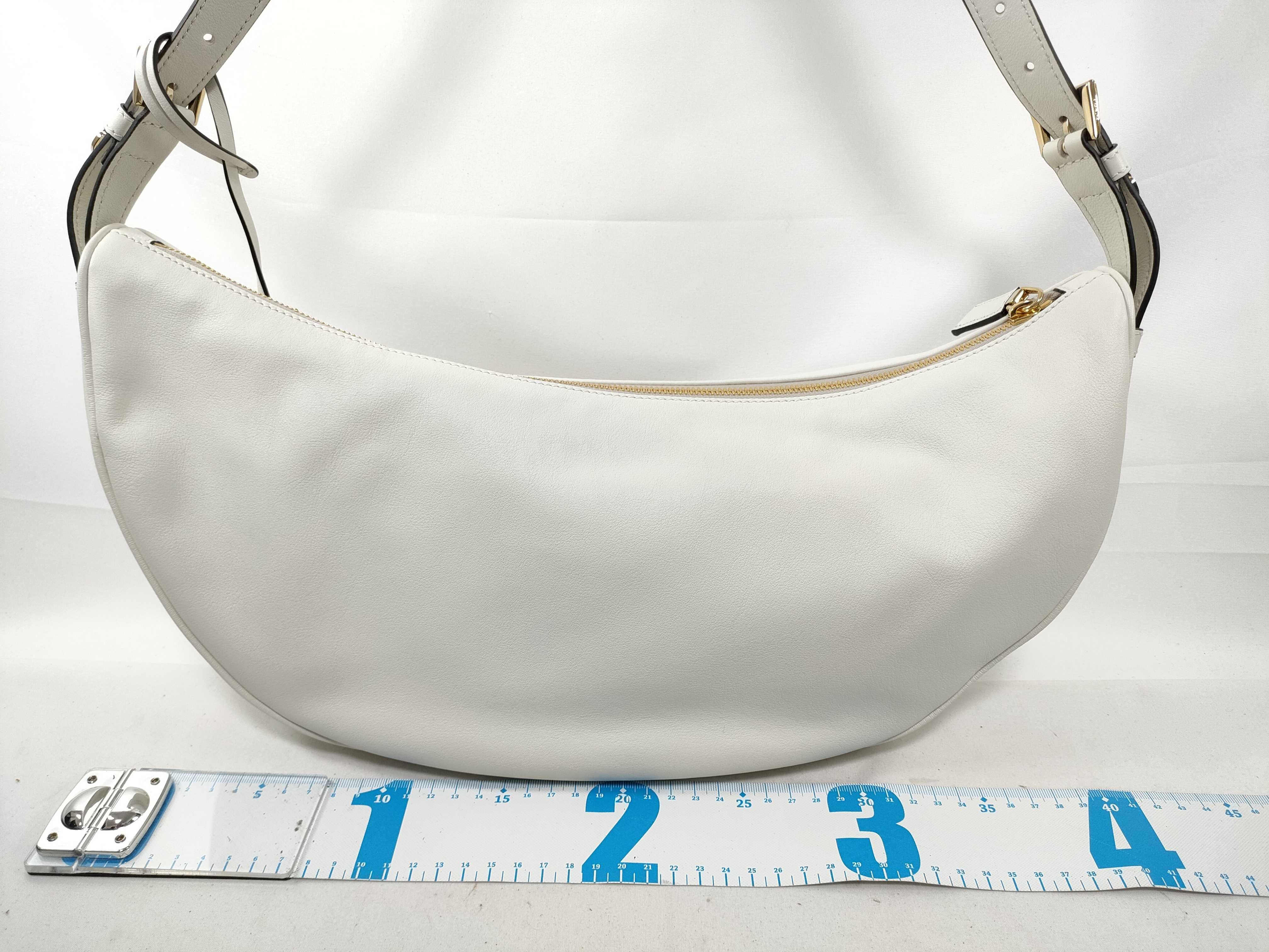 Soft Grain Leather Shoulder Bag 1BC255 — view 2