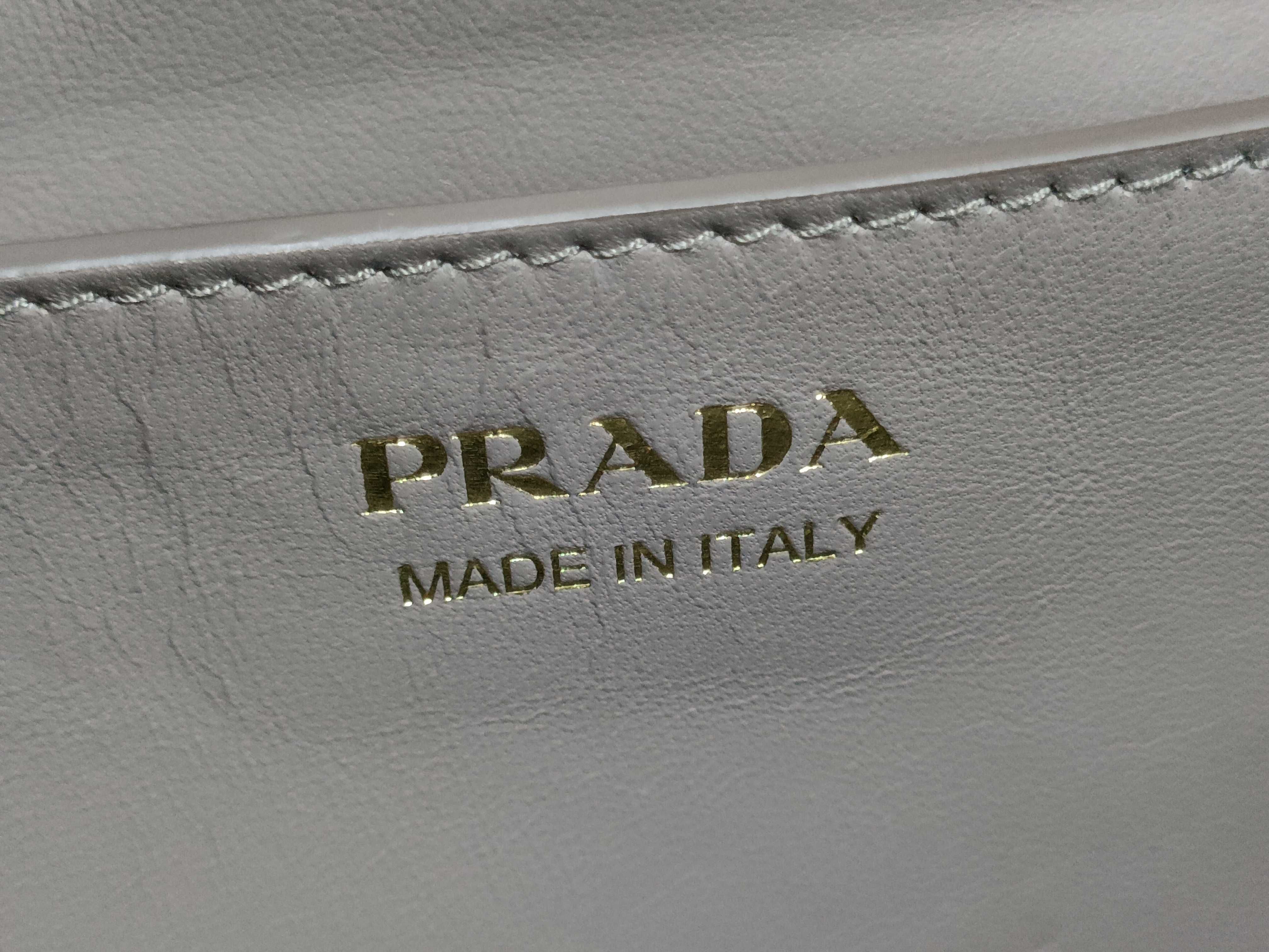 Soft Grain Leather Shoulder Bag 1BC255 — view 12