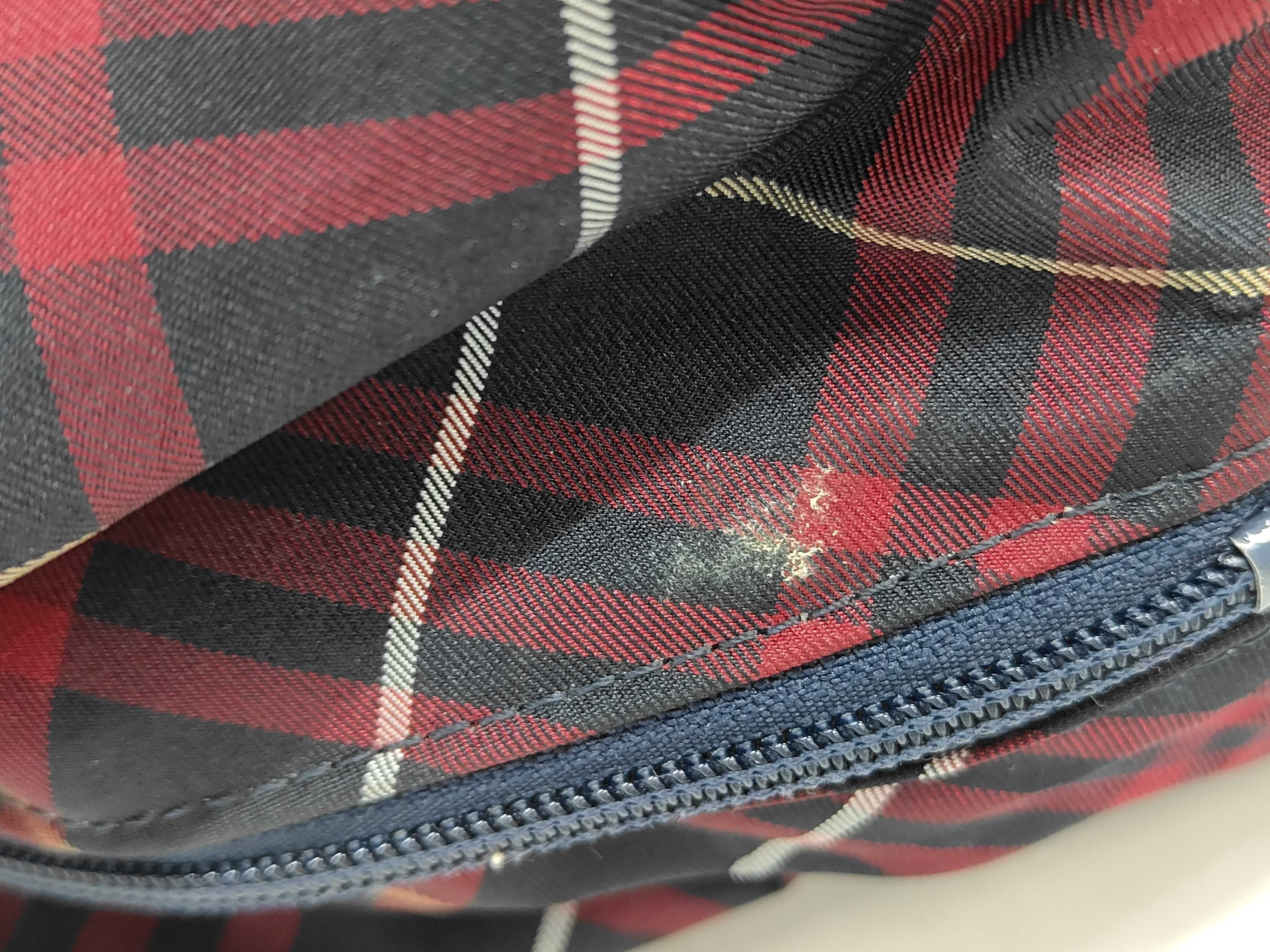 check hand handbag — view 8