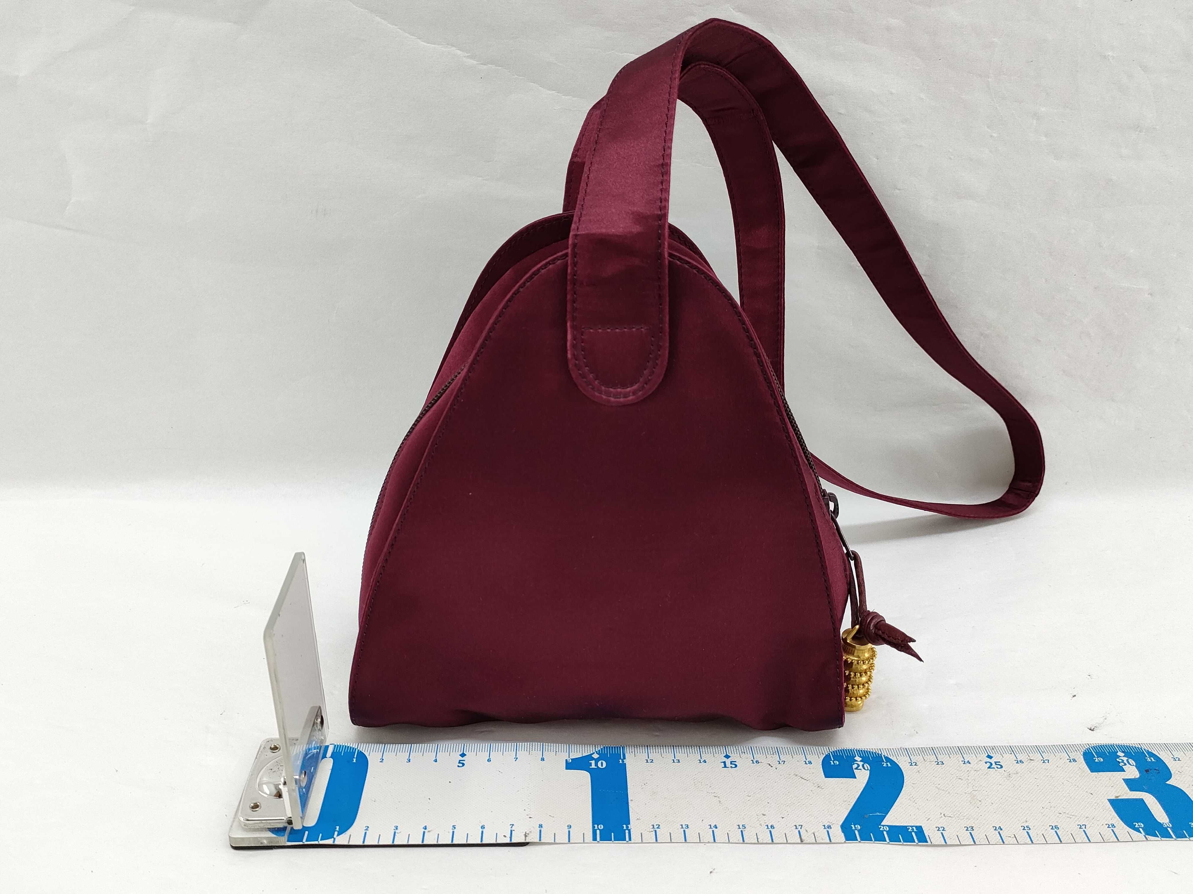 satin shoulder bag — view 2