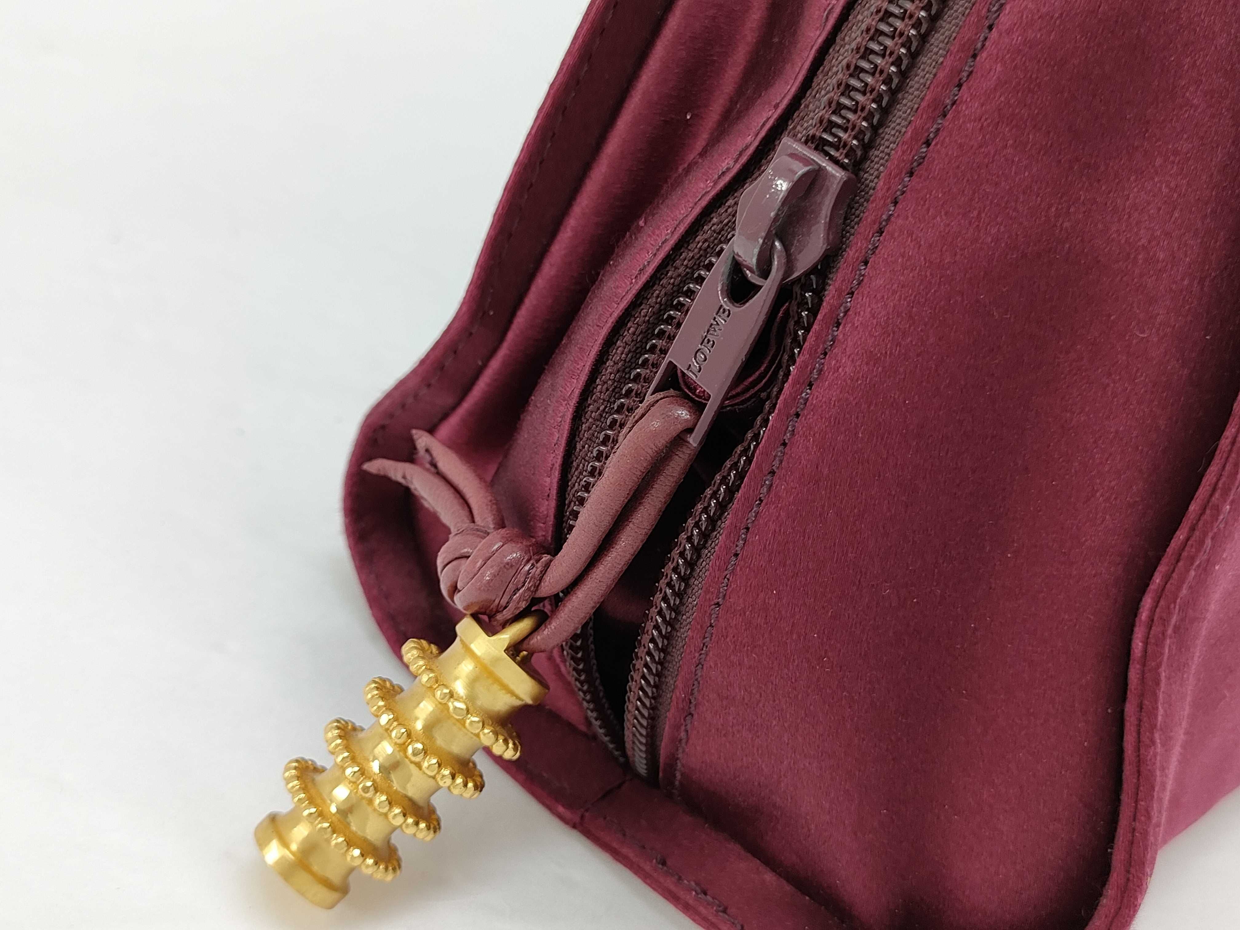 satin shoulder bag — view 13