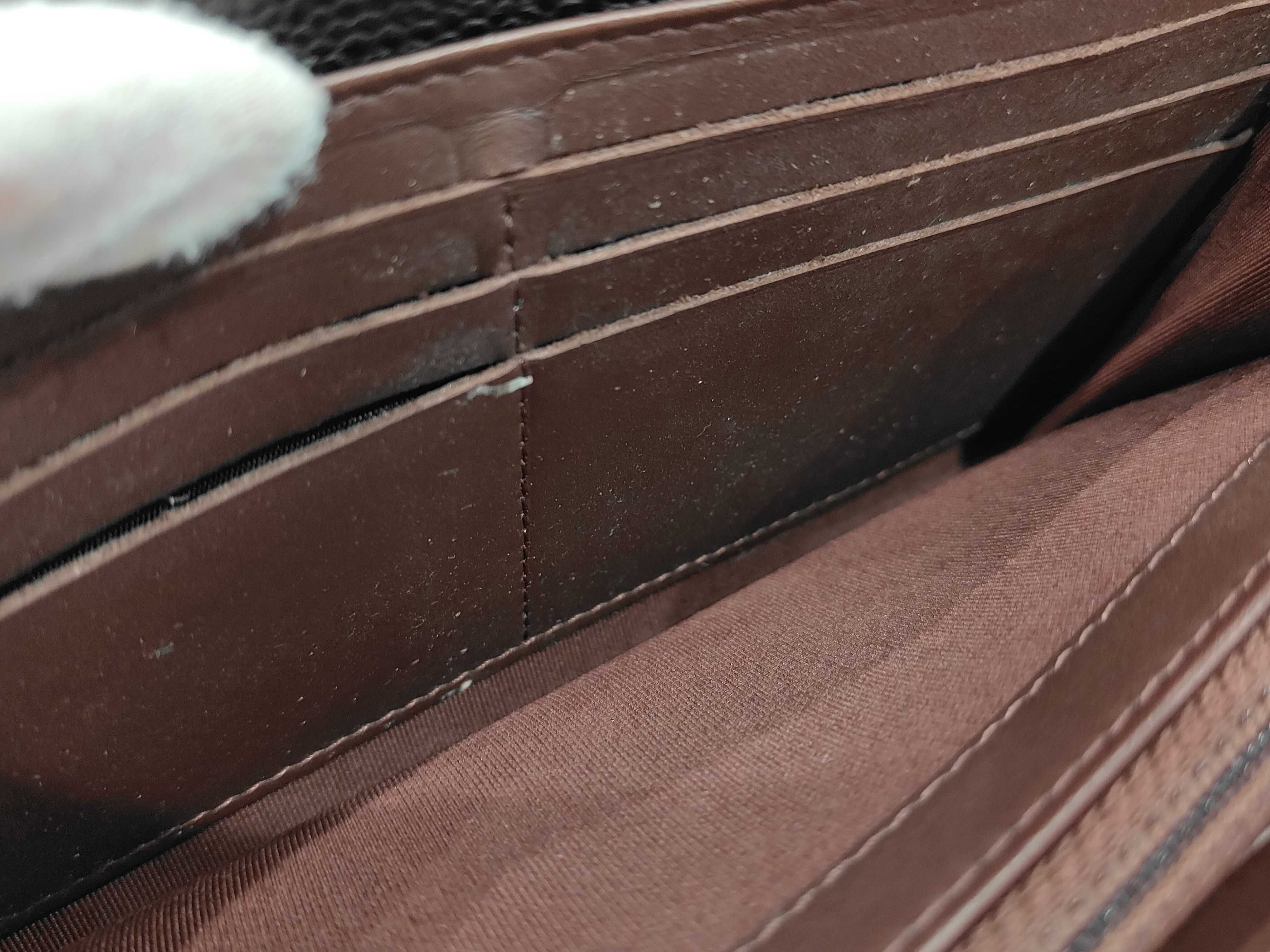 Caviar Skin Long Wallet, Serial Number 22 Series, Billfold — view 8