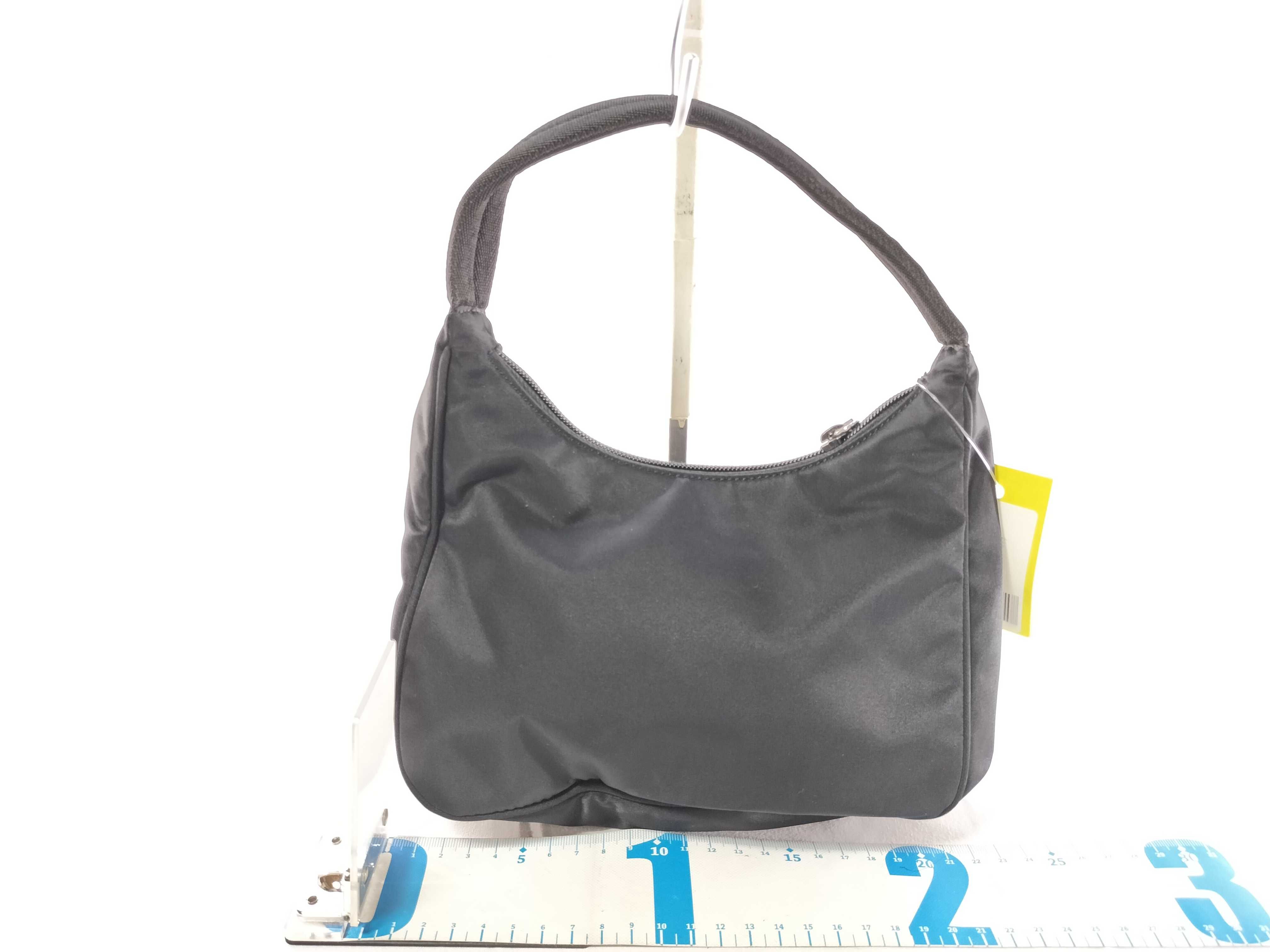 Nylon Handbag, Black Handbag — view 2