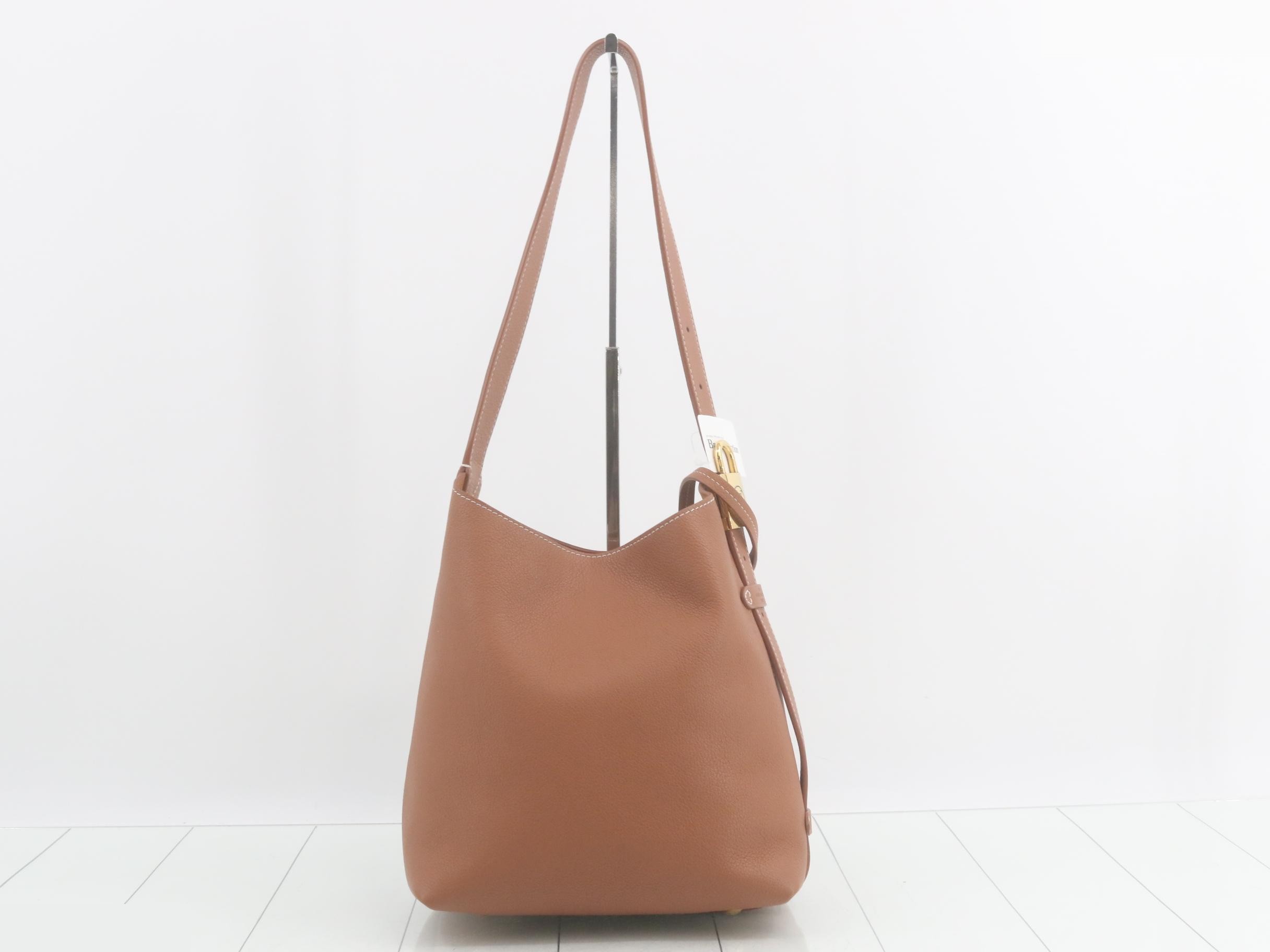 LV Low Key Hobo PM Leather M25354 Brown — view 2