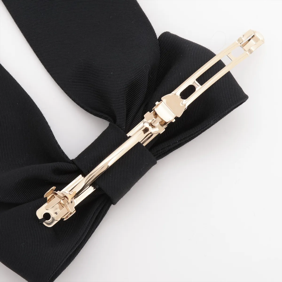 barrette, GP x fabric, black, some wear, — view 3