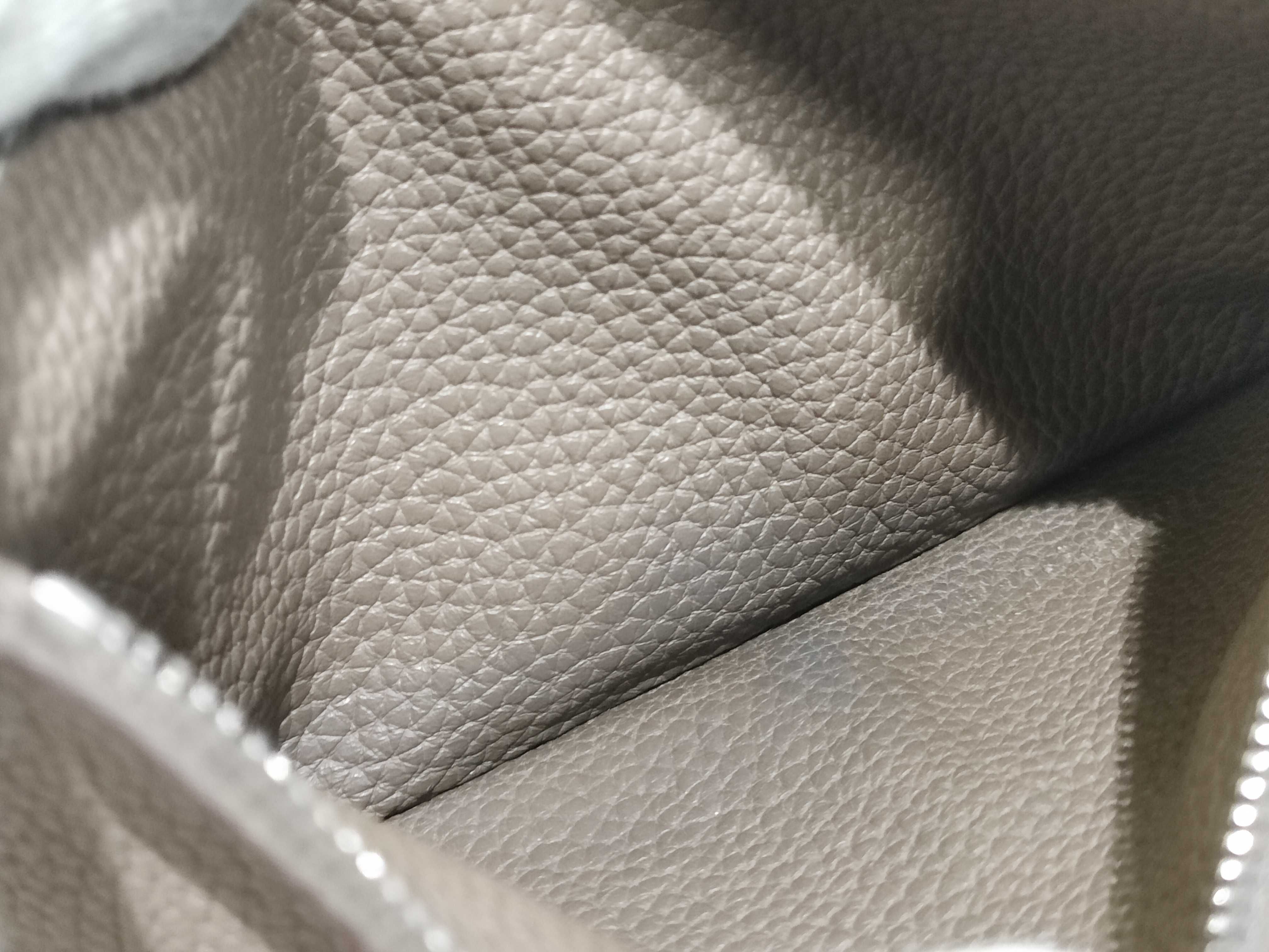 Dogon GM Etoupe Silver Hardware Y Stamp Wallet — view 12