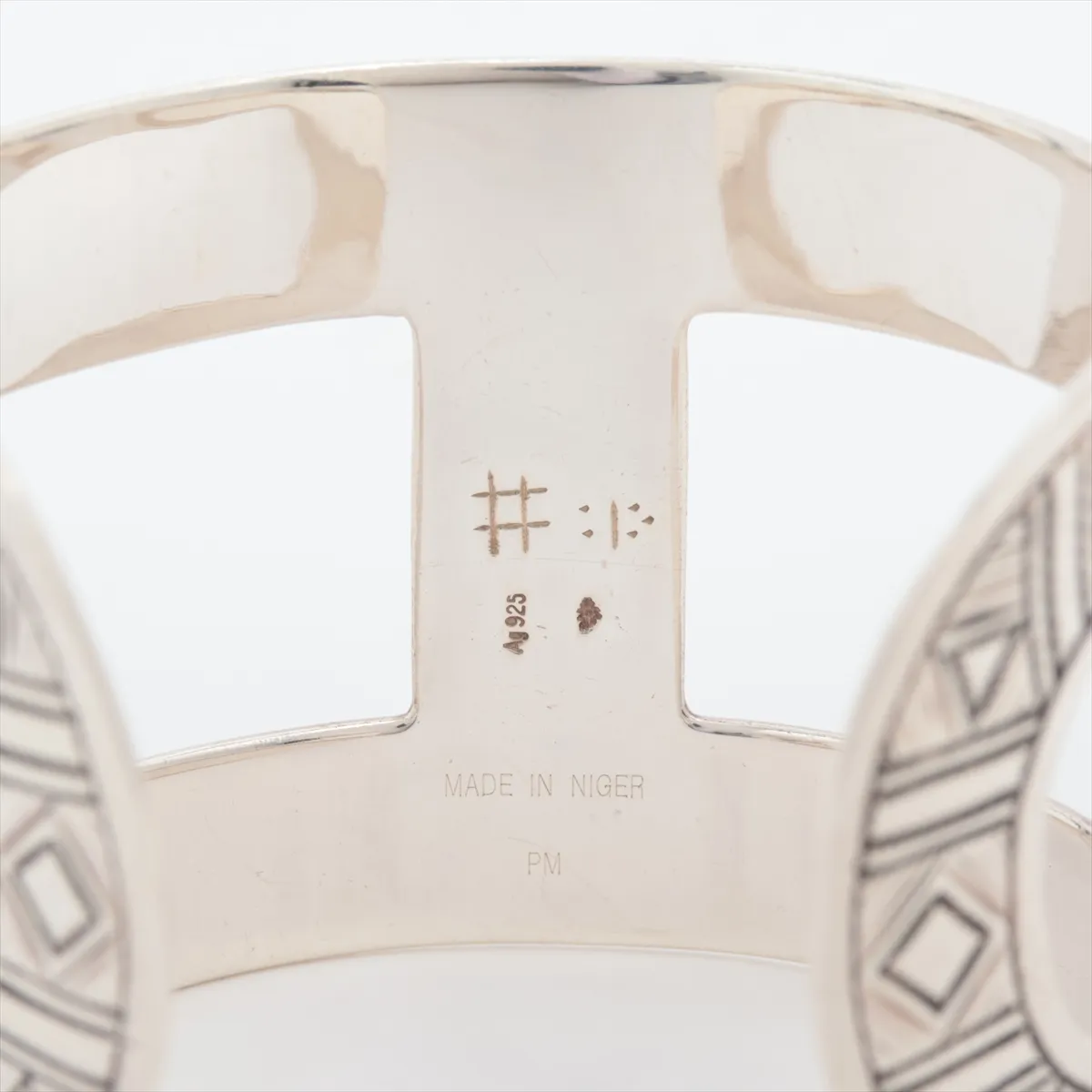Touareg Bangle 925 57.3g Silver — view 4