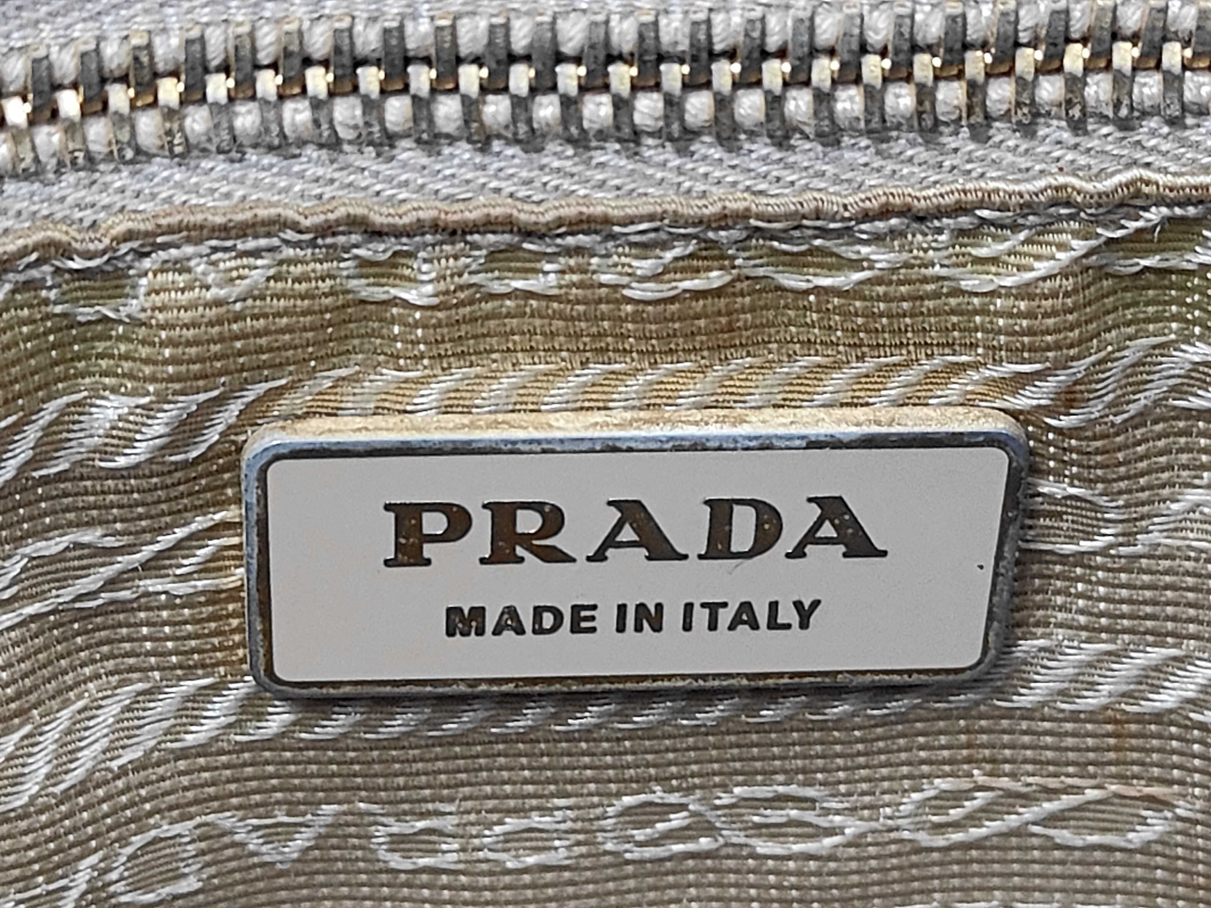 Canapa St. Venezu - Venetian print canvas leather handbag with landscape design. — view 11