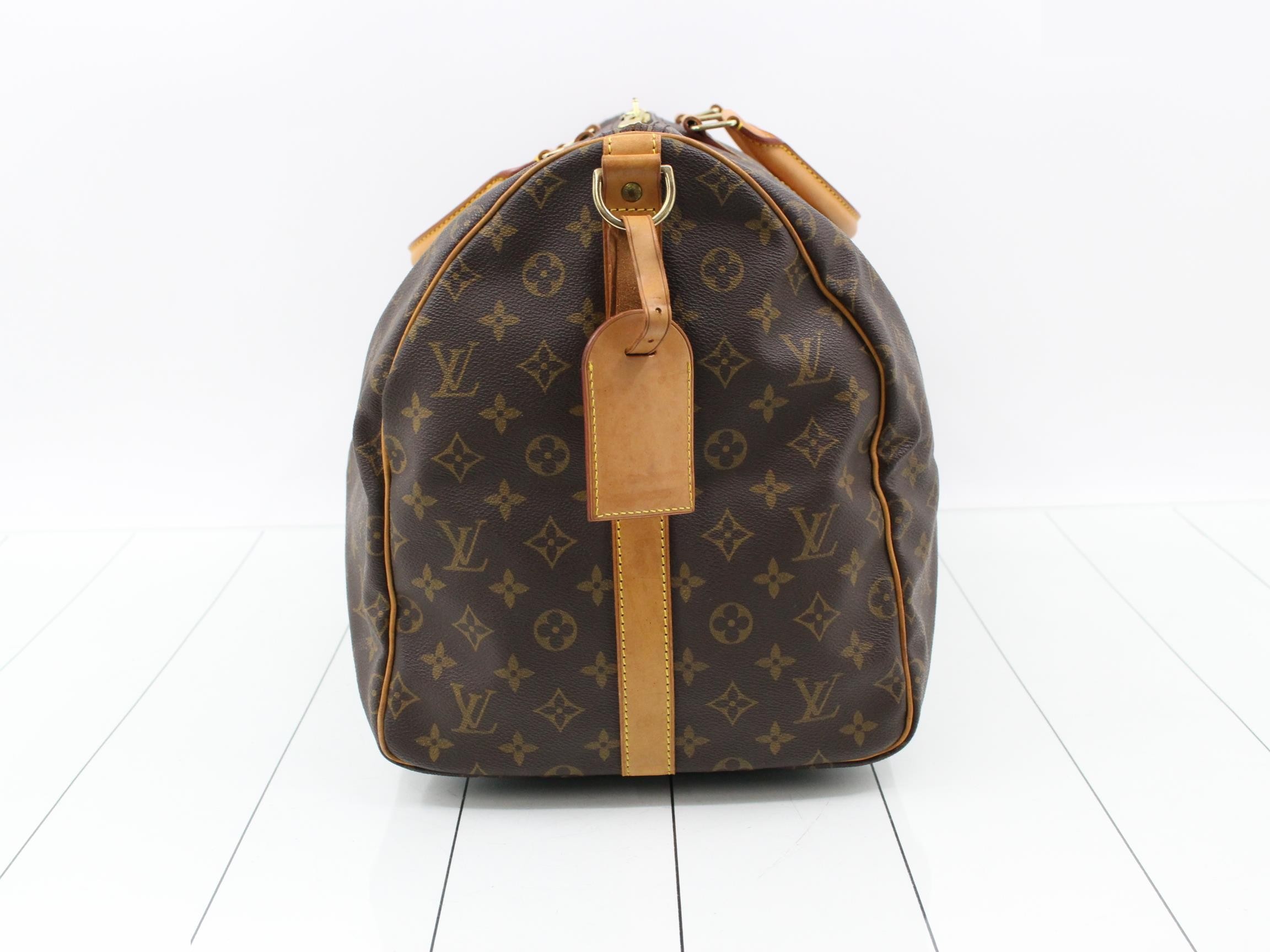 Monogram Keepall Bandoulière 55 2-Way Boston Bag — view 3