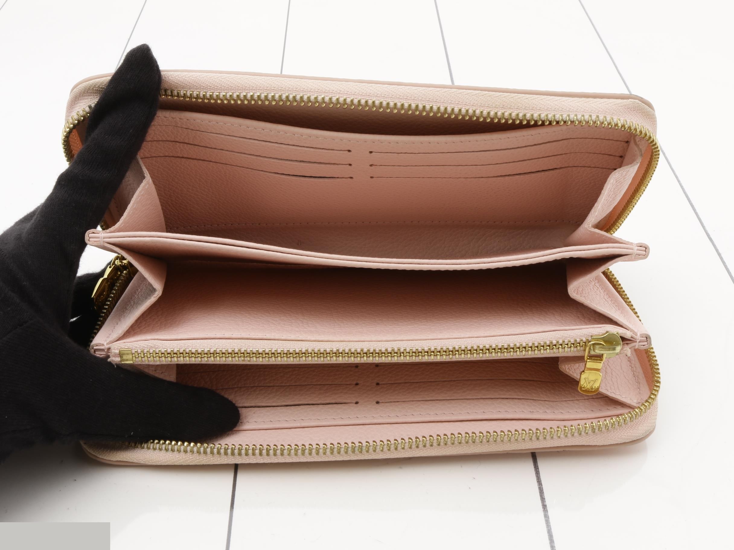 M81138 Monogram Empreinte Zippy Wallet (Round Zipper) — view 4