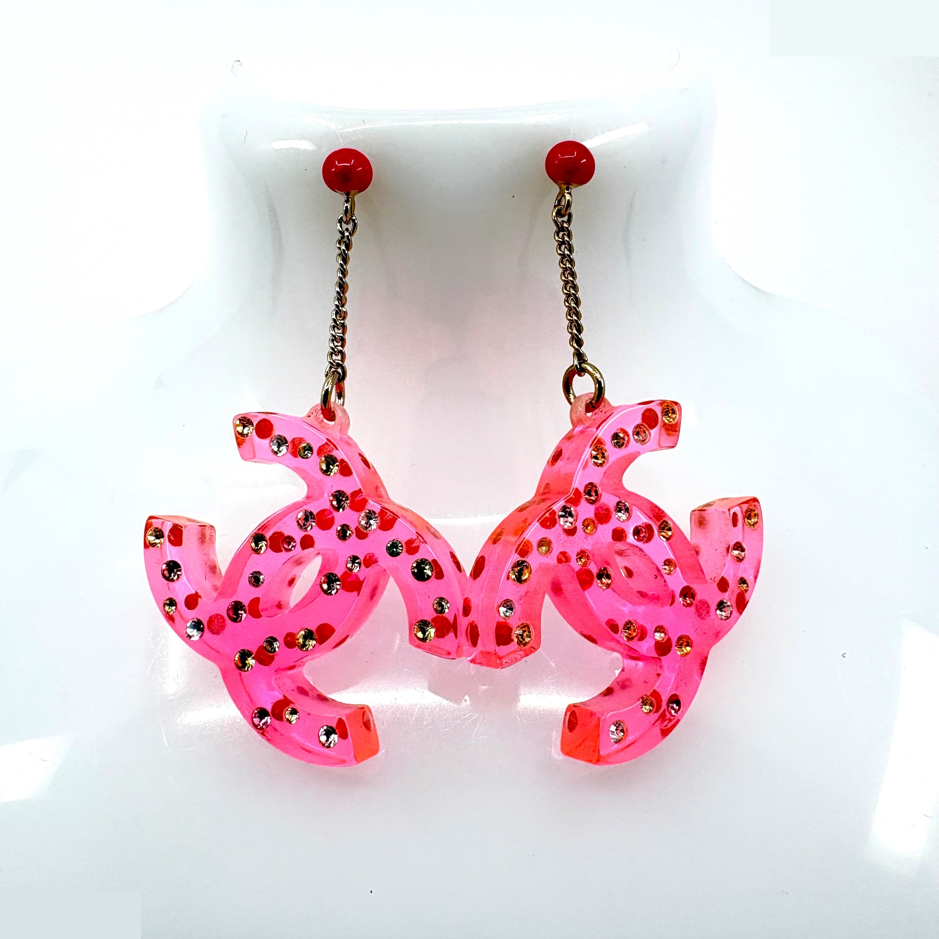 94A Big Coco Mark Swing (Precious Metal) Earrings