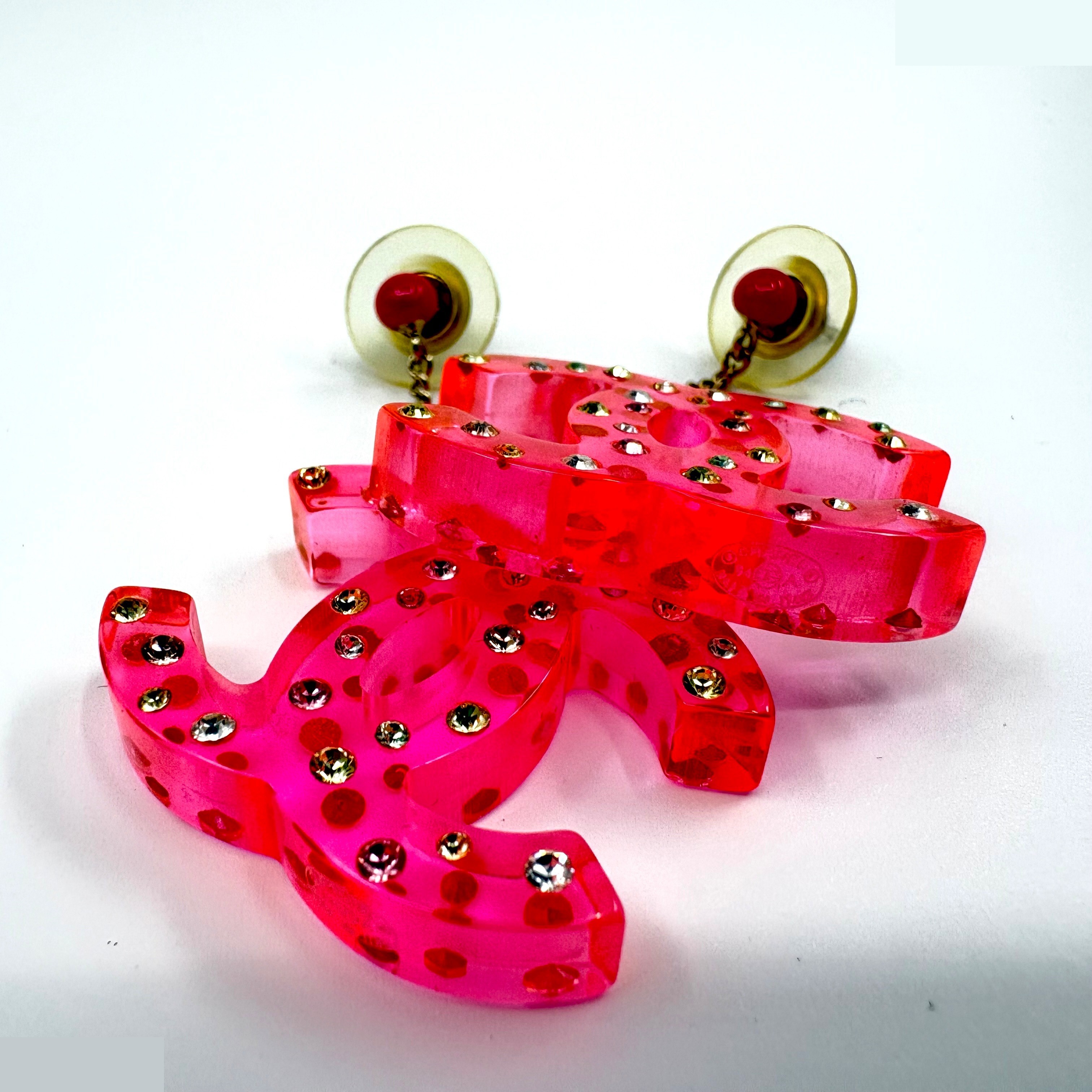 94A Big Coco Mark Swing (Precious Metal) Earrings — view 2