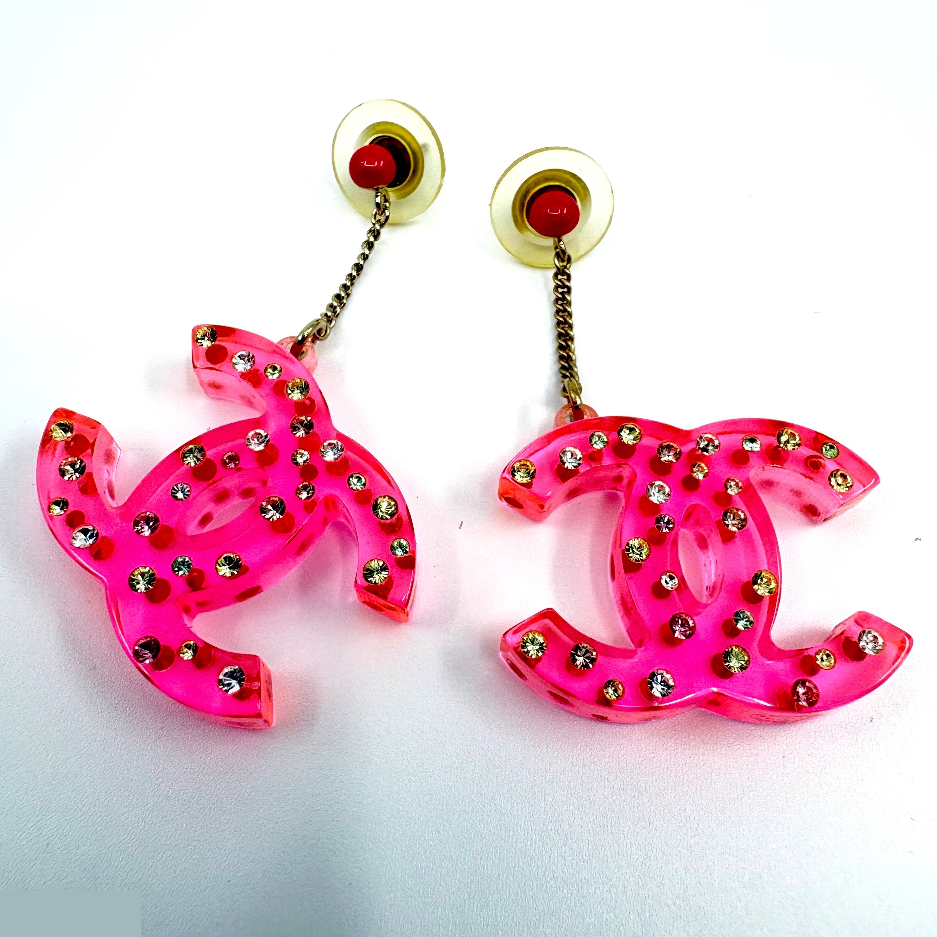 94A Big Coco Mark Swing (Precious Metal) Earrings — view 3