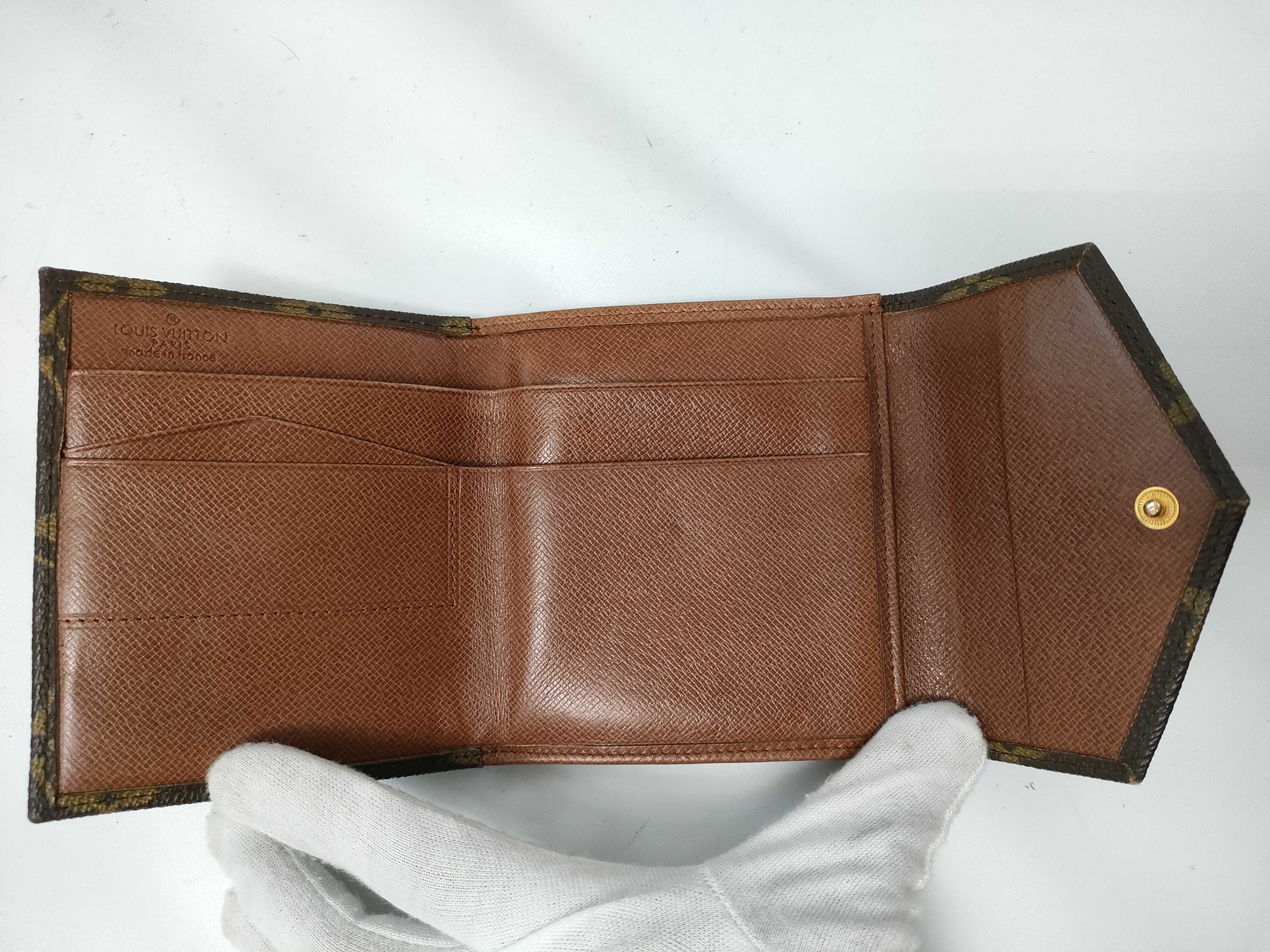 Monogram Portemonnaie Billet Carte Credit Folding Wallet M61660 8905AN Wallet — view 8