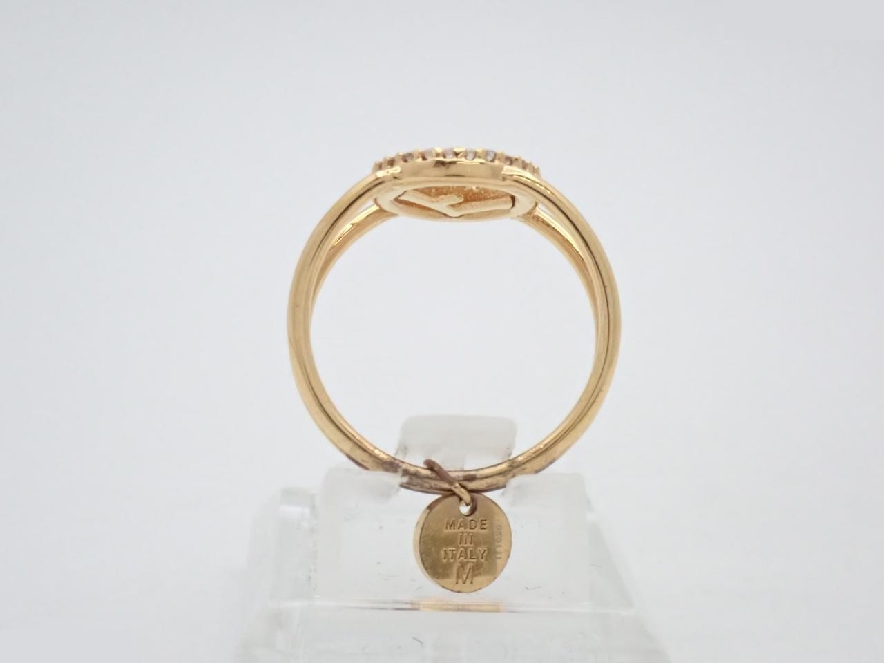 F's Rhinestone Ring #11 — view 3