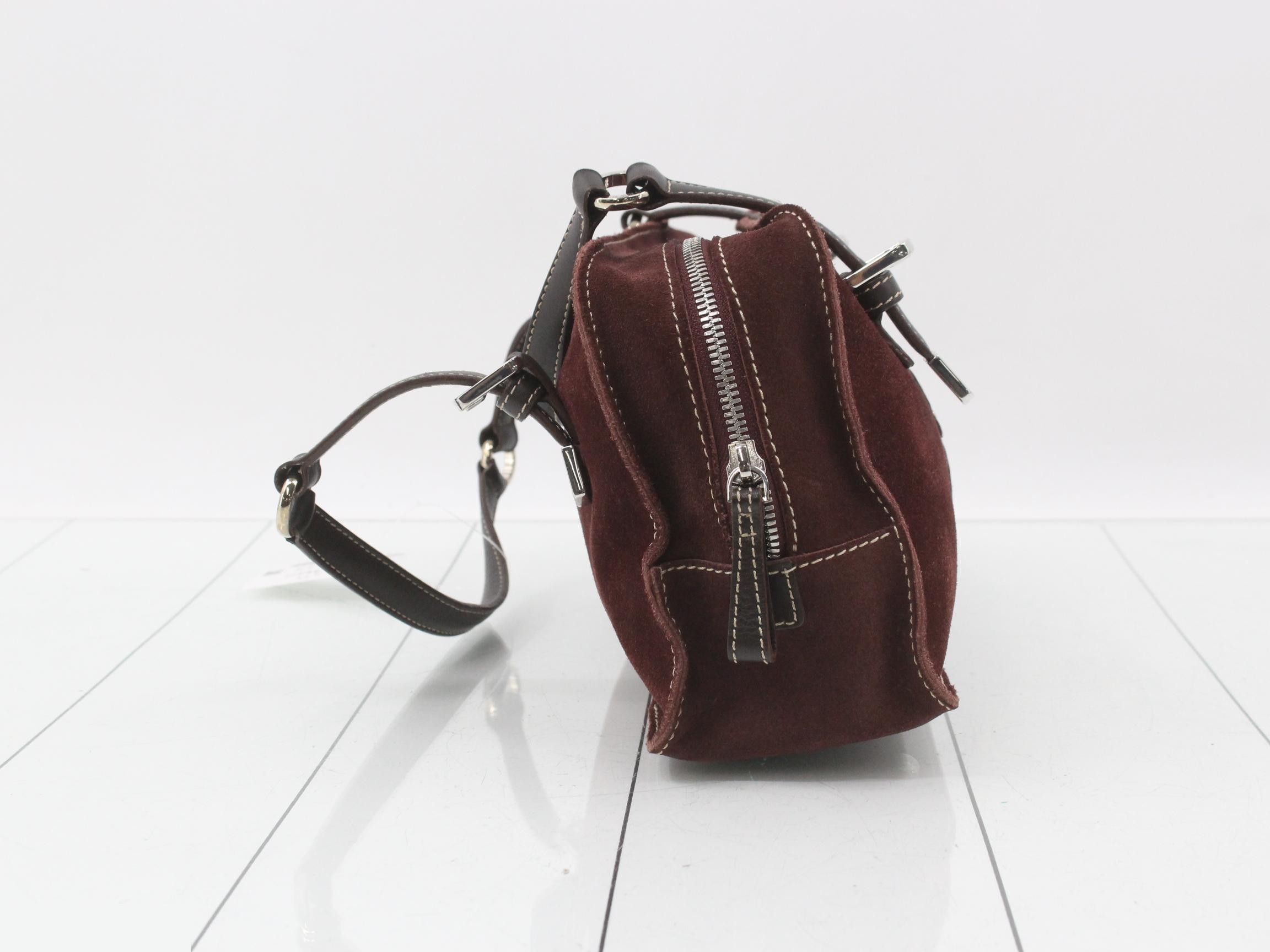 Studded suede bag — view 4