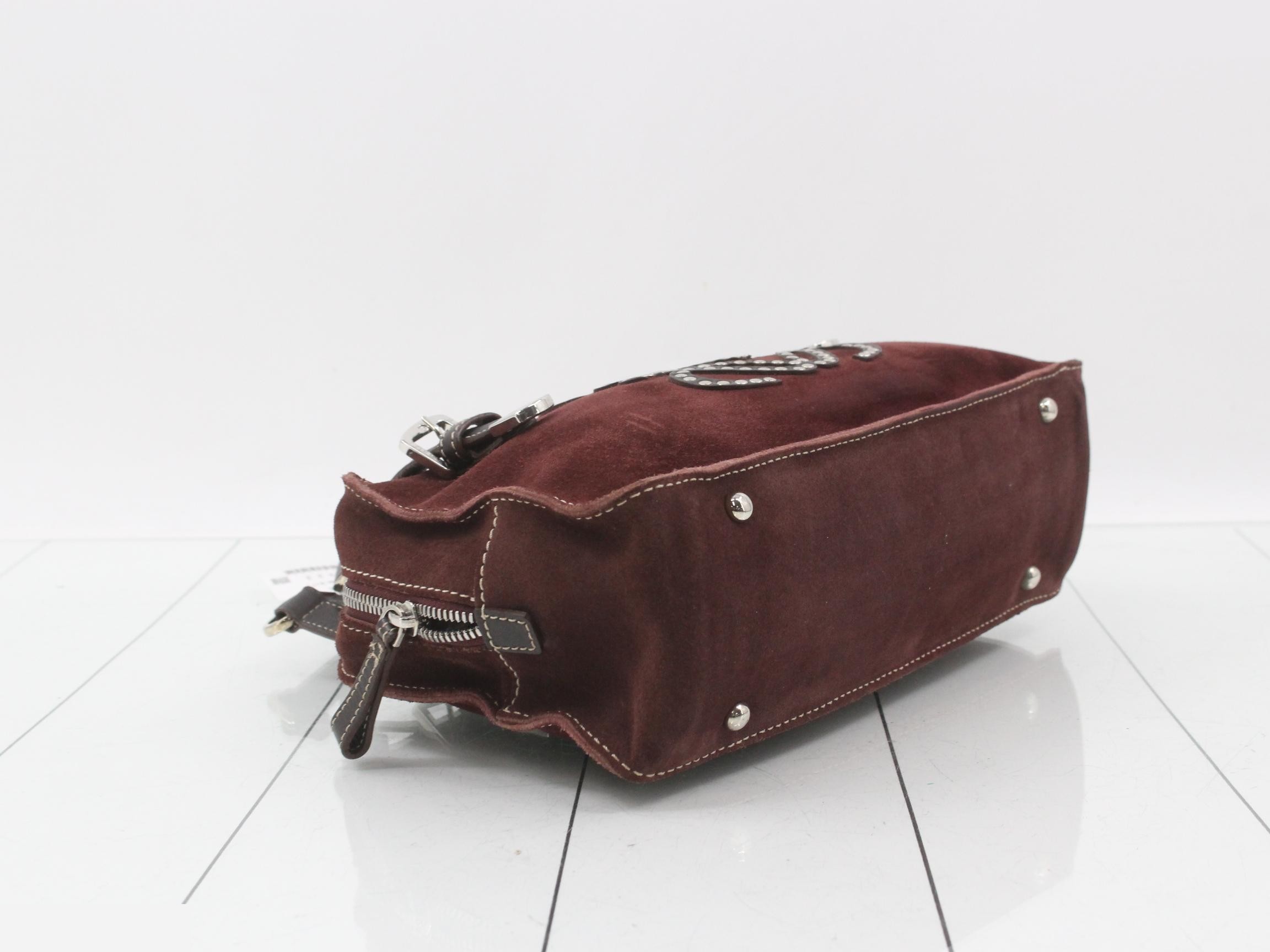 Studded suede bag — view 5