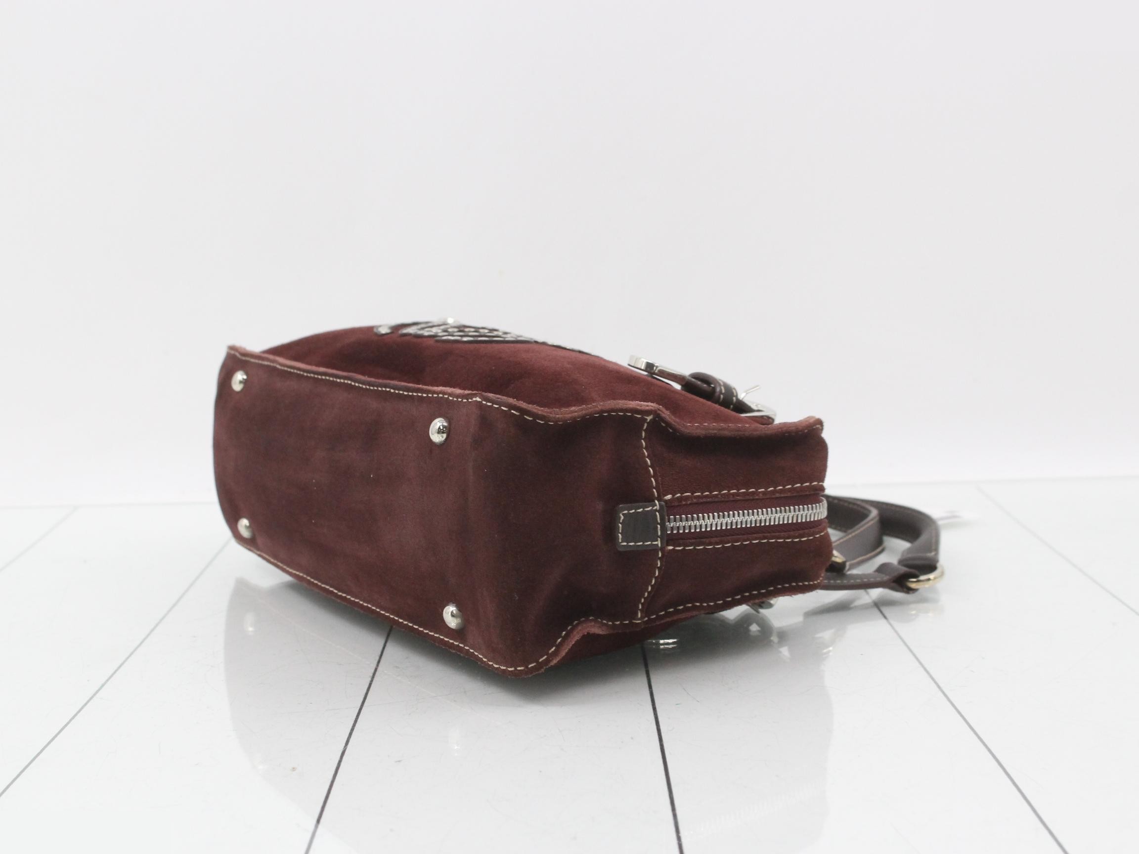 Studded suede bag — view 6