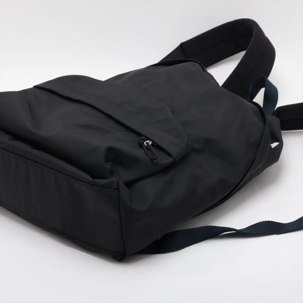 507460 Nylon Backpack/Rucksack Black — view 3