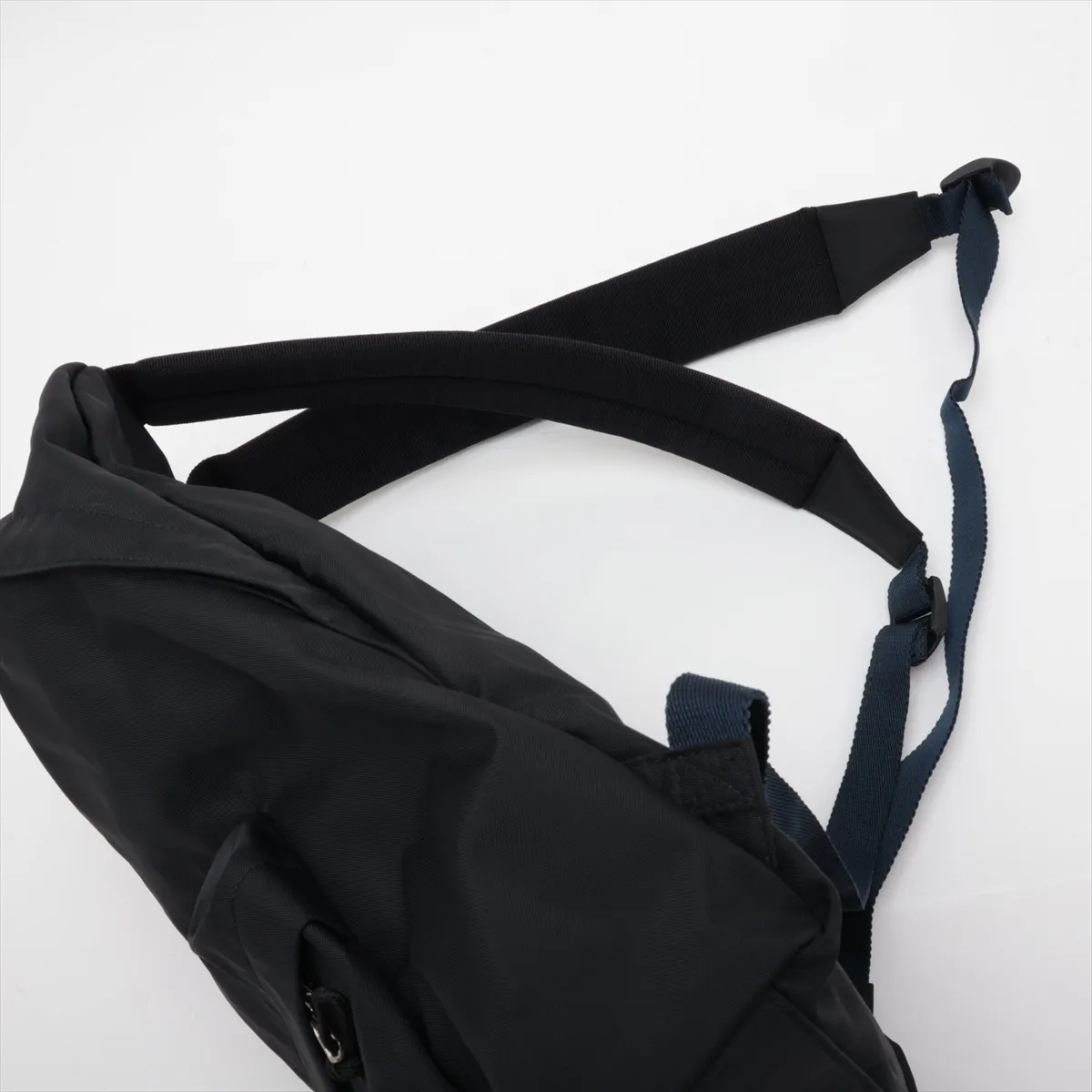 507460 Nylon Backpack/Rucksack Black — view 6