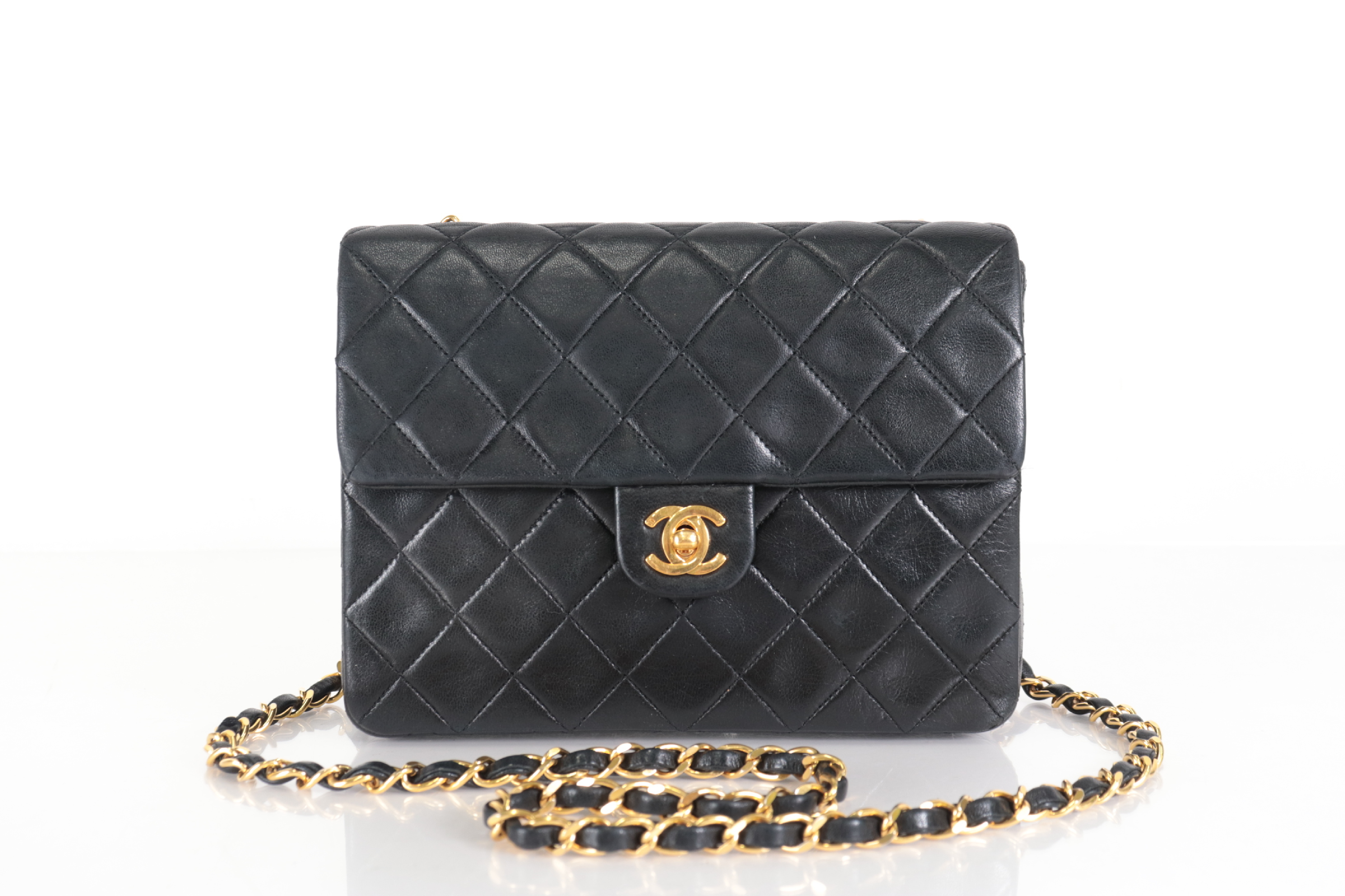 Mini Matelassé Lambskin Chain Shoulder Bag (Series 1) — view 2