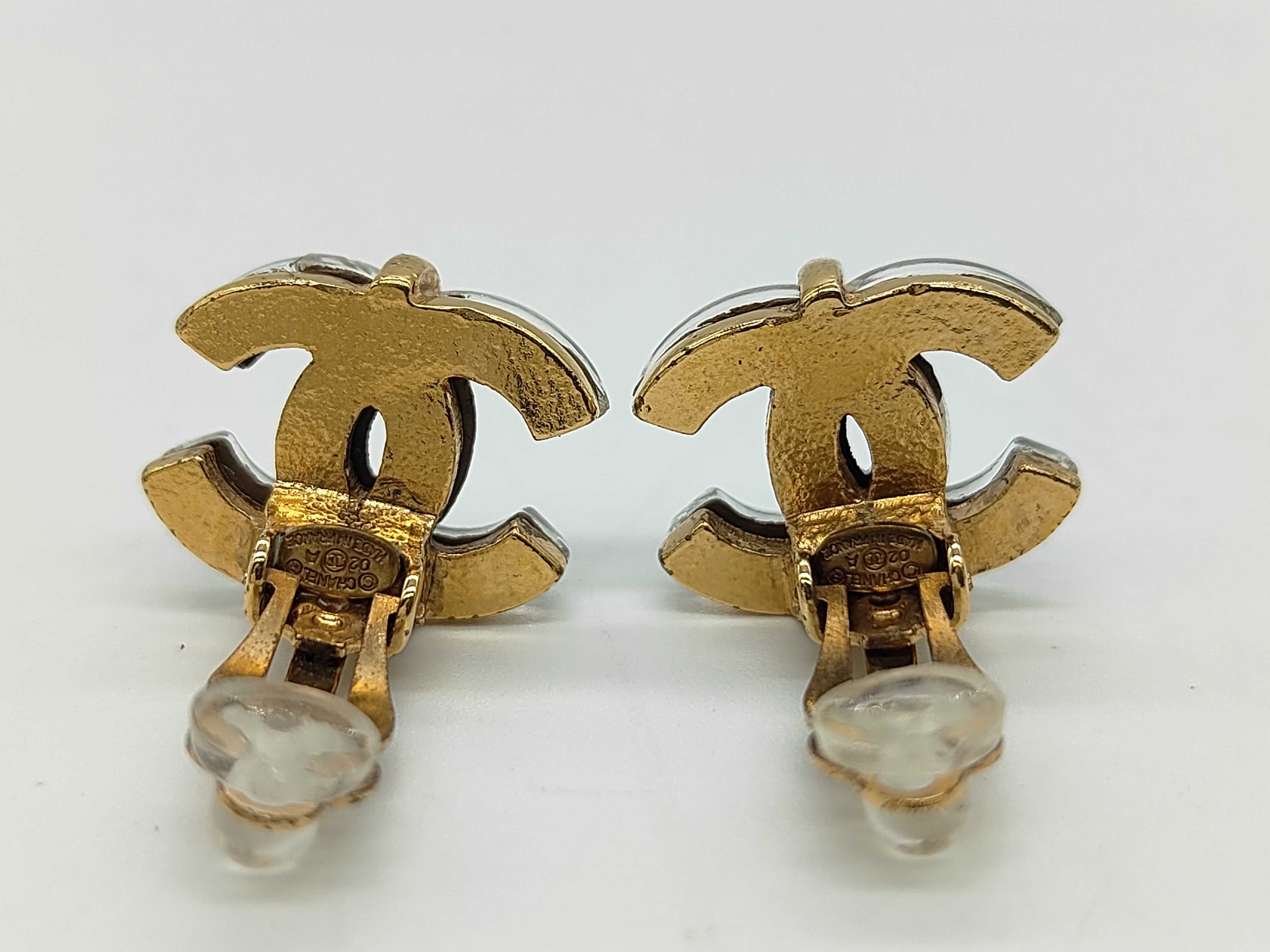Coco Mark Earrings 02A Clear Earrings — view 2