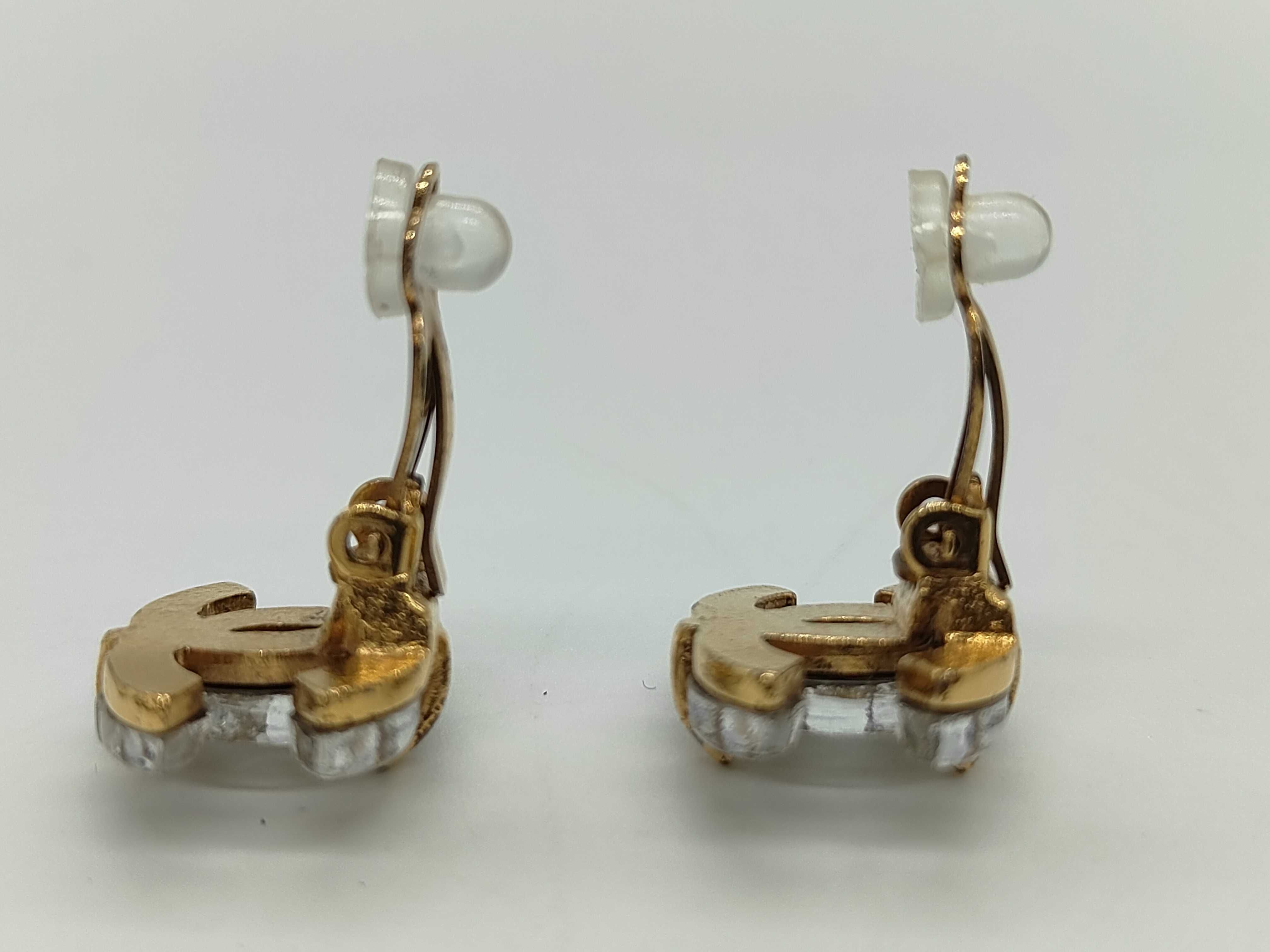 Coco Mark Earrings 02A Clear Earrings — view 4