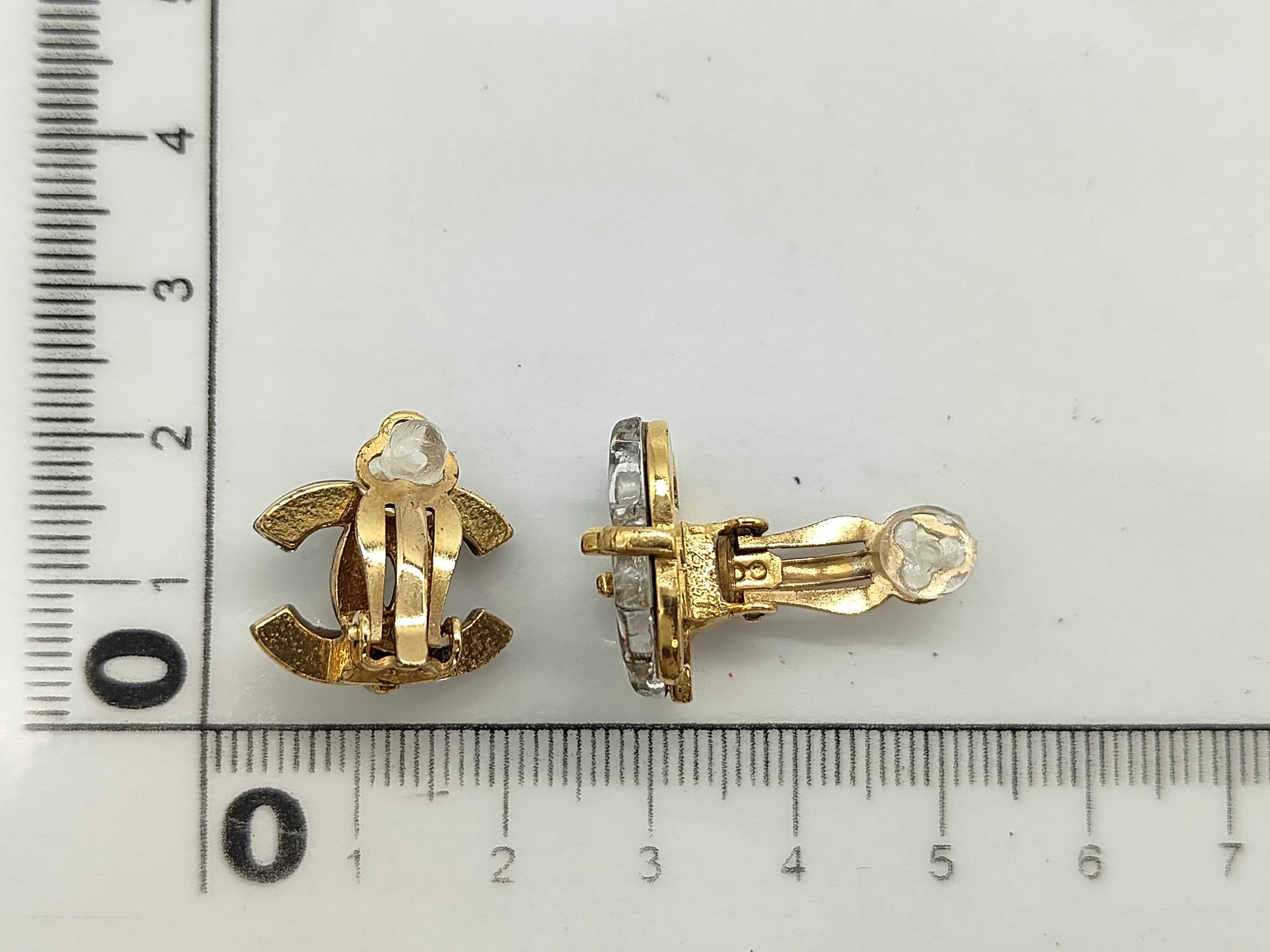 Coco Mark Earrings 02A Clear Earrings — view 6