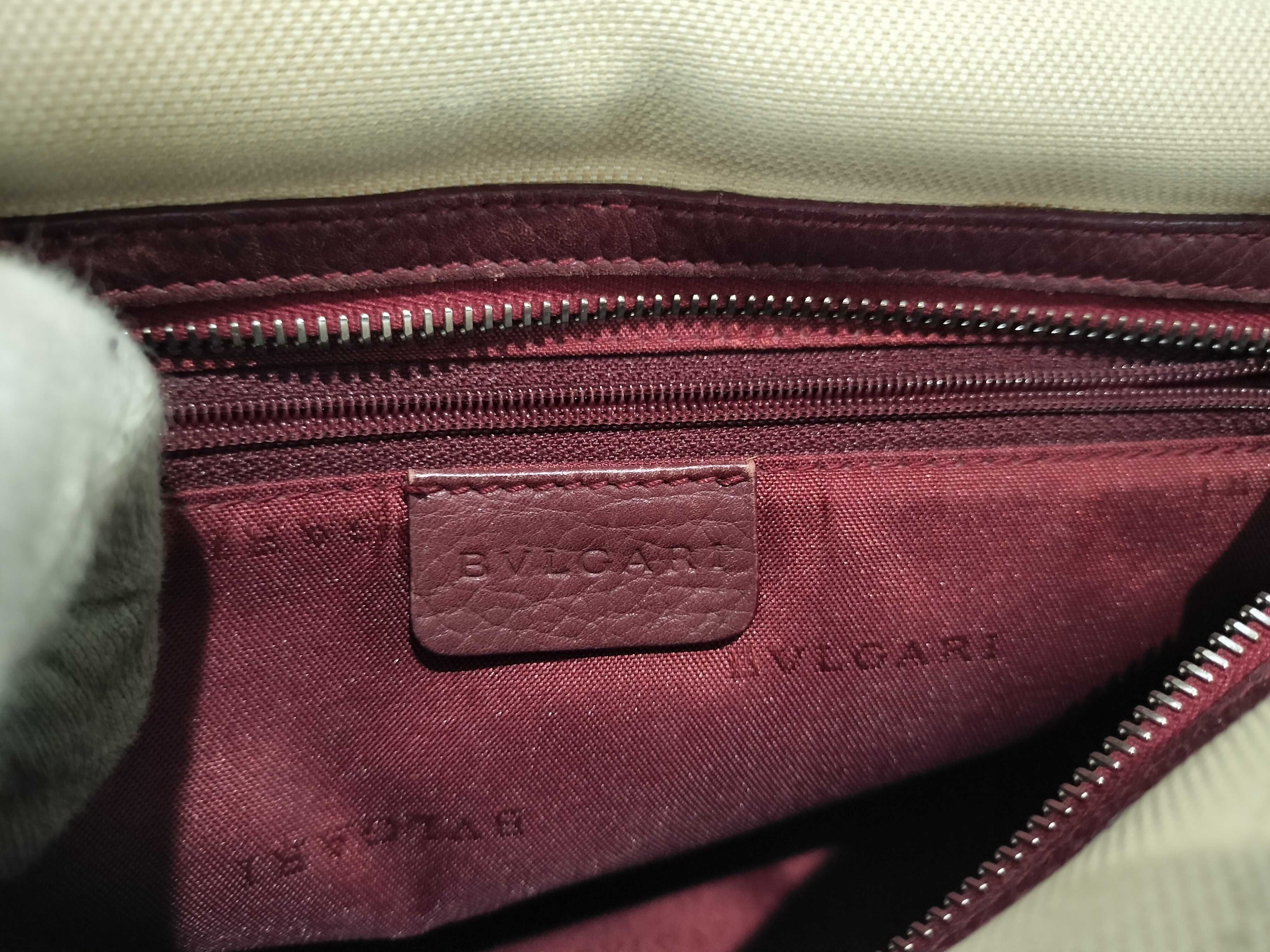 Leather x Canvas Tote Bag Handbag — view 13