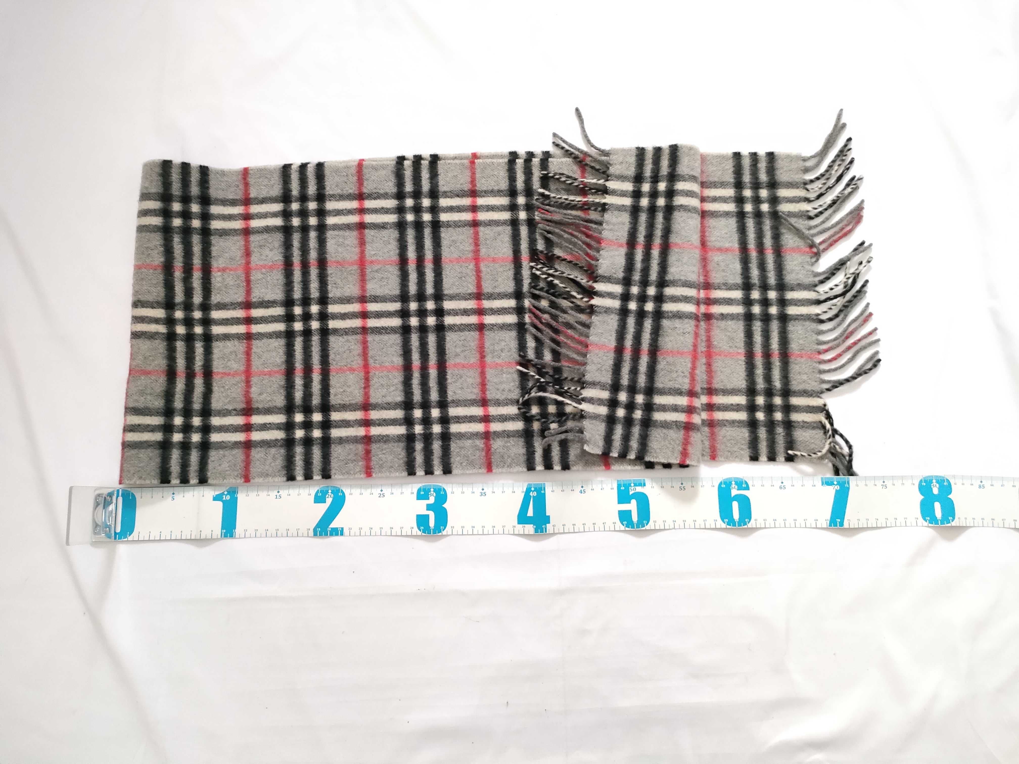 Nova Check Scarf, Gray, Other Accessories — view 2