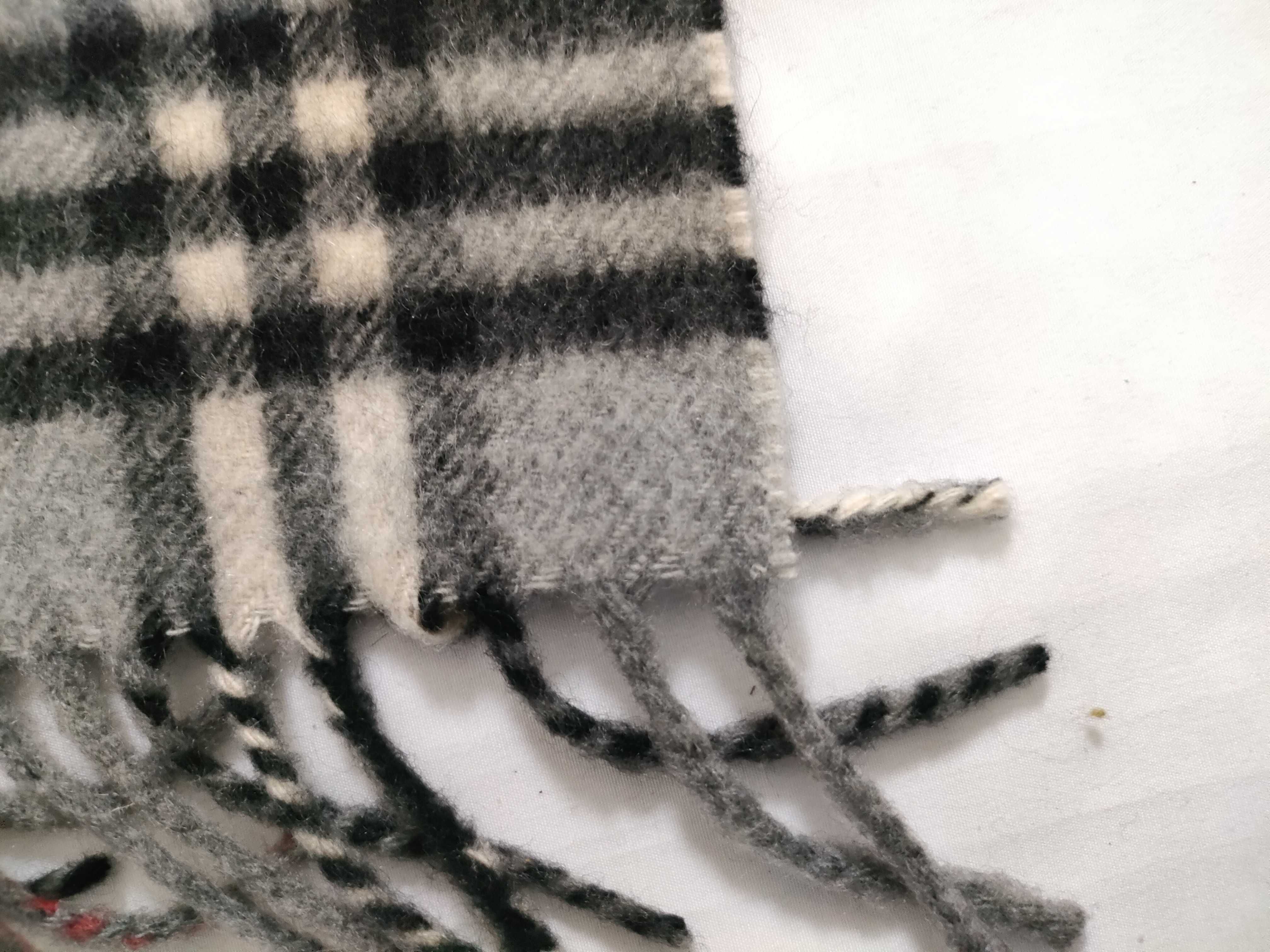 Nova Check Scarf, Gray, Other Accessories — view 4