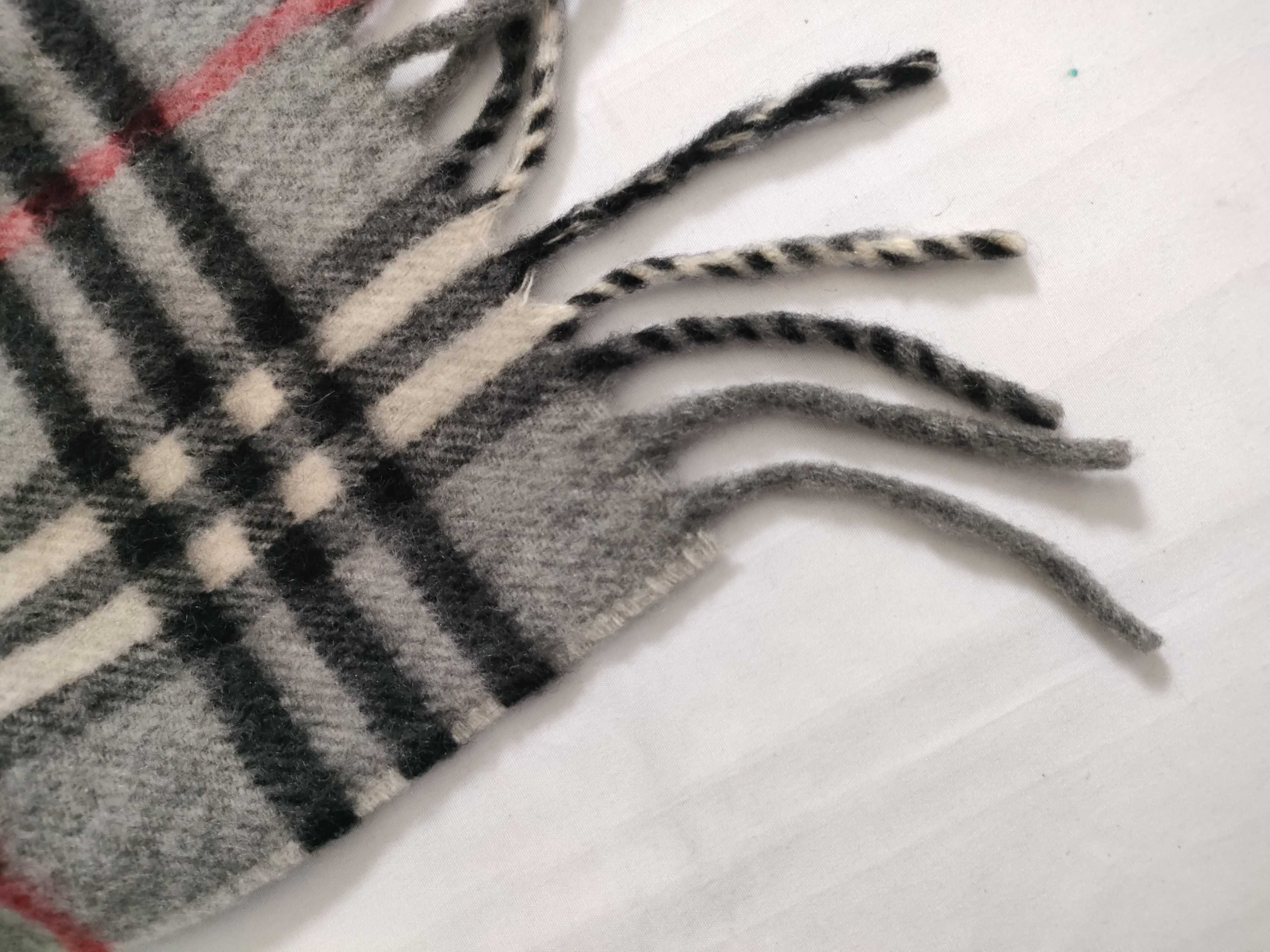 Nova Check Scarf, Gray, Other Accessories — view 5