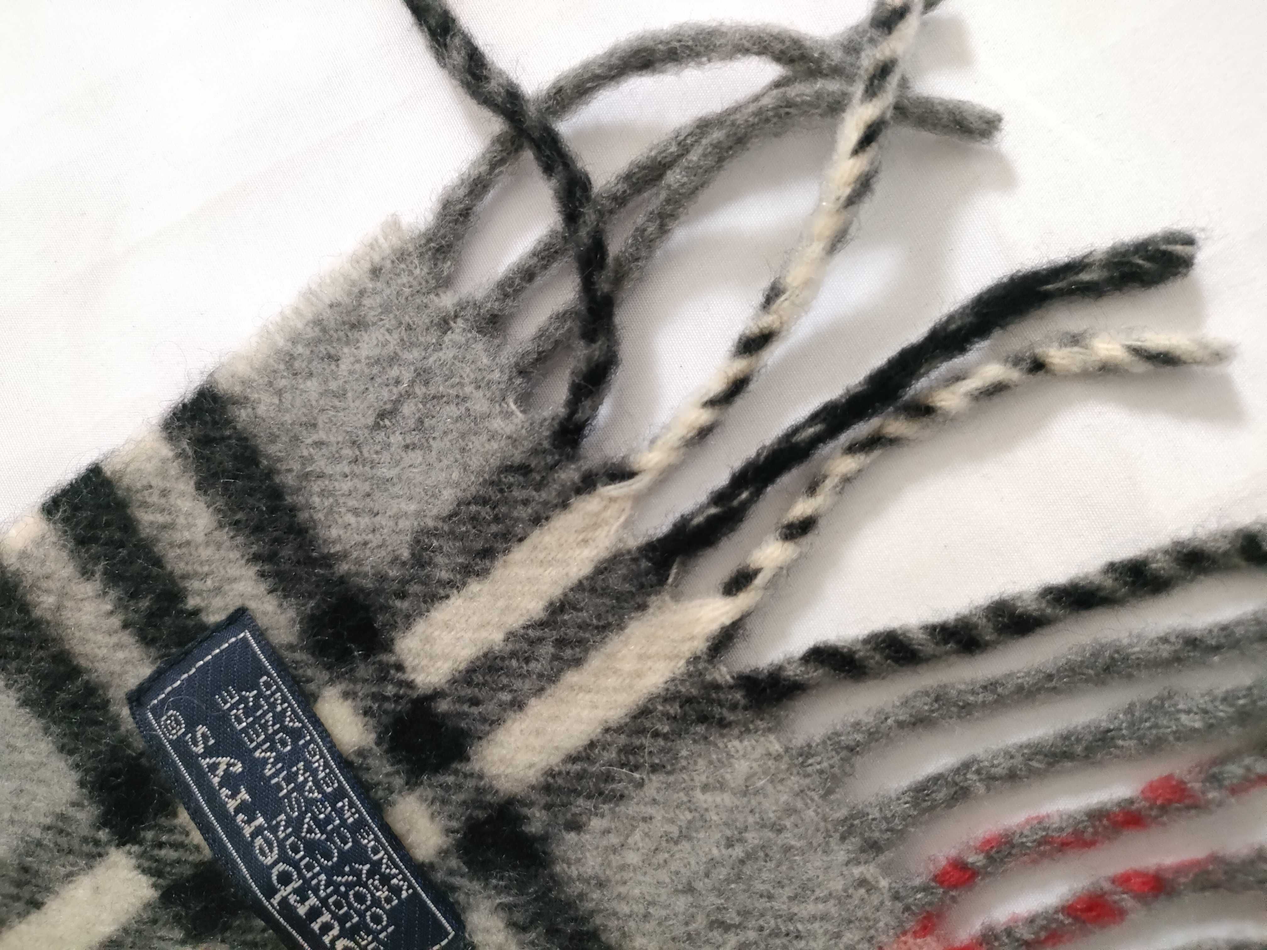Nova Check Scarf, Gray, Other Accessories — view 6