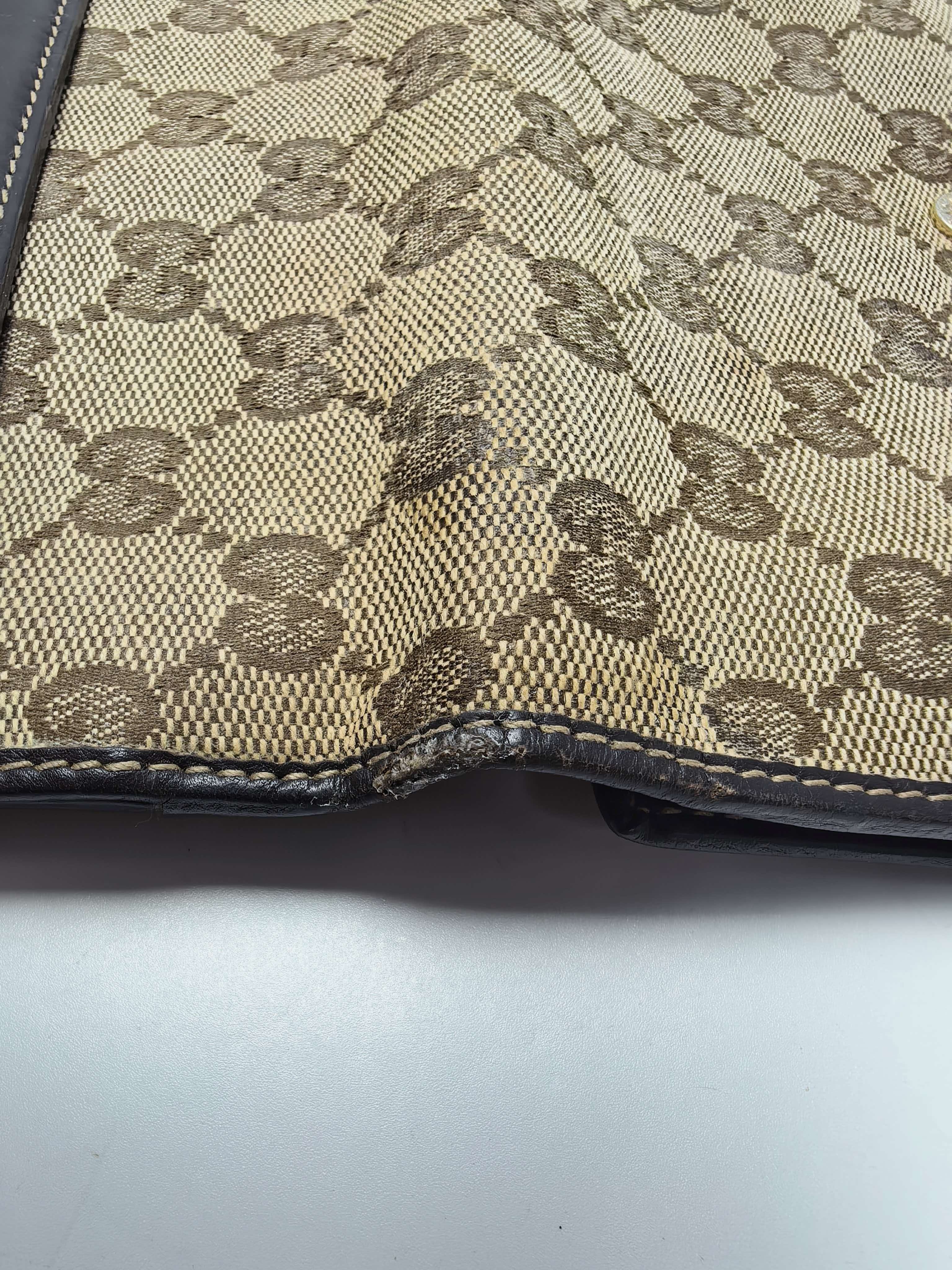 【*Shipped from: China*】GUCCI Canvas Wallet 203550 — view 8