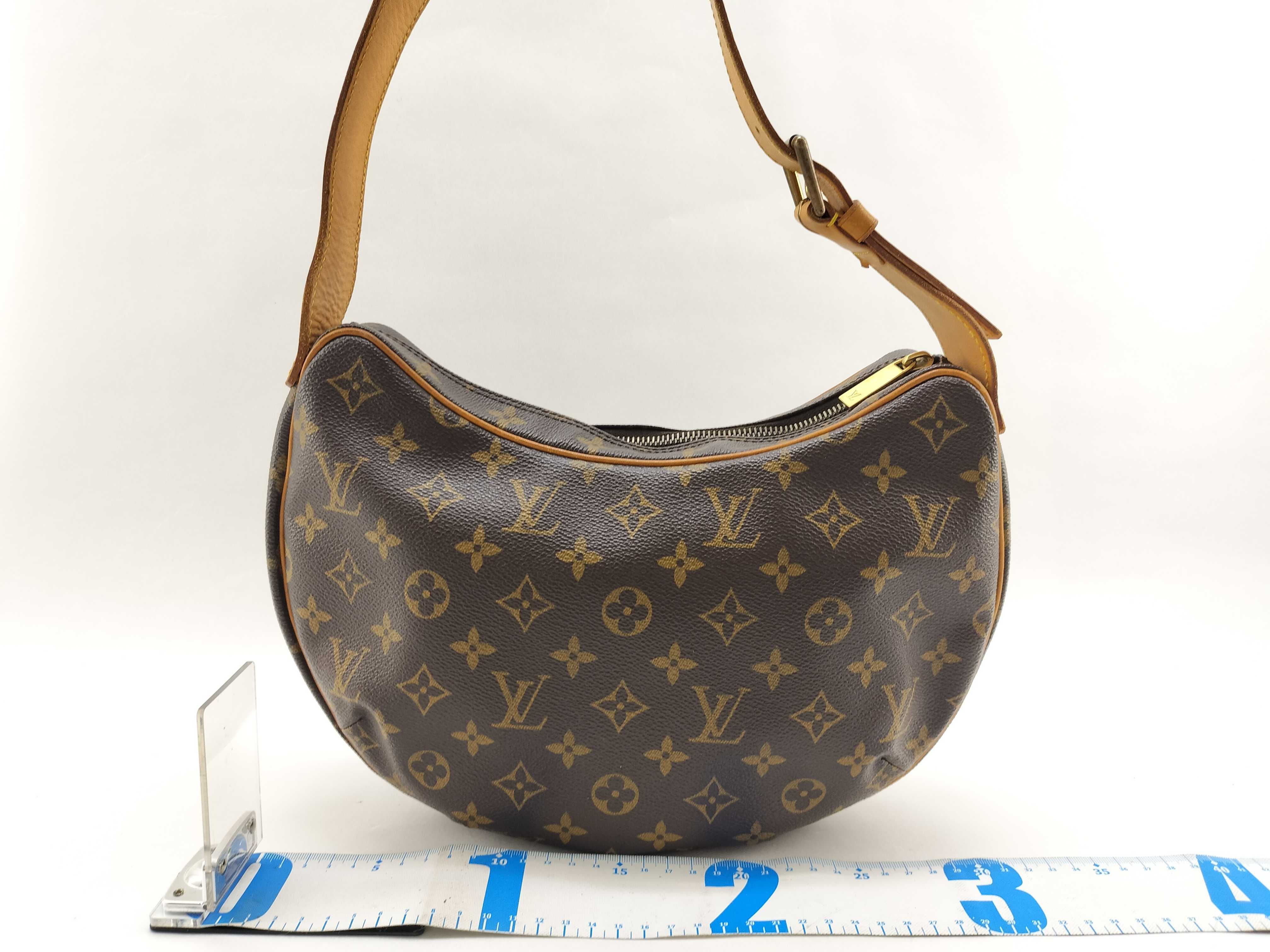 Monogram Croissant Shoulder Bag — view 2