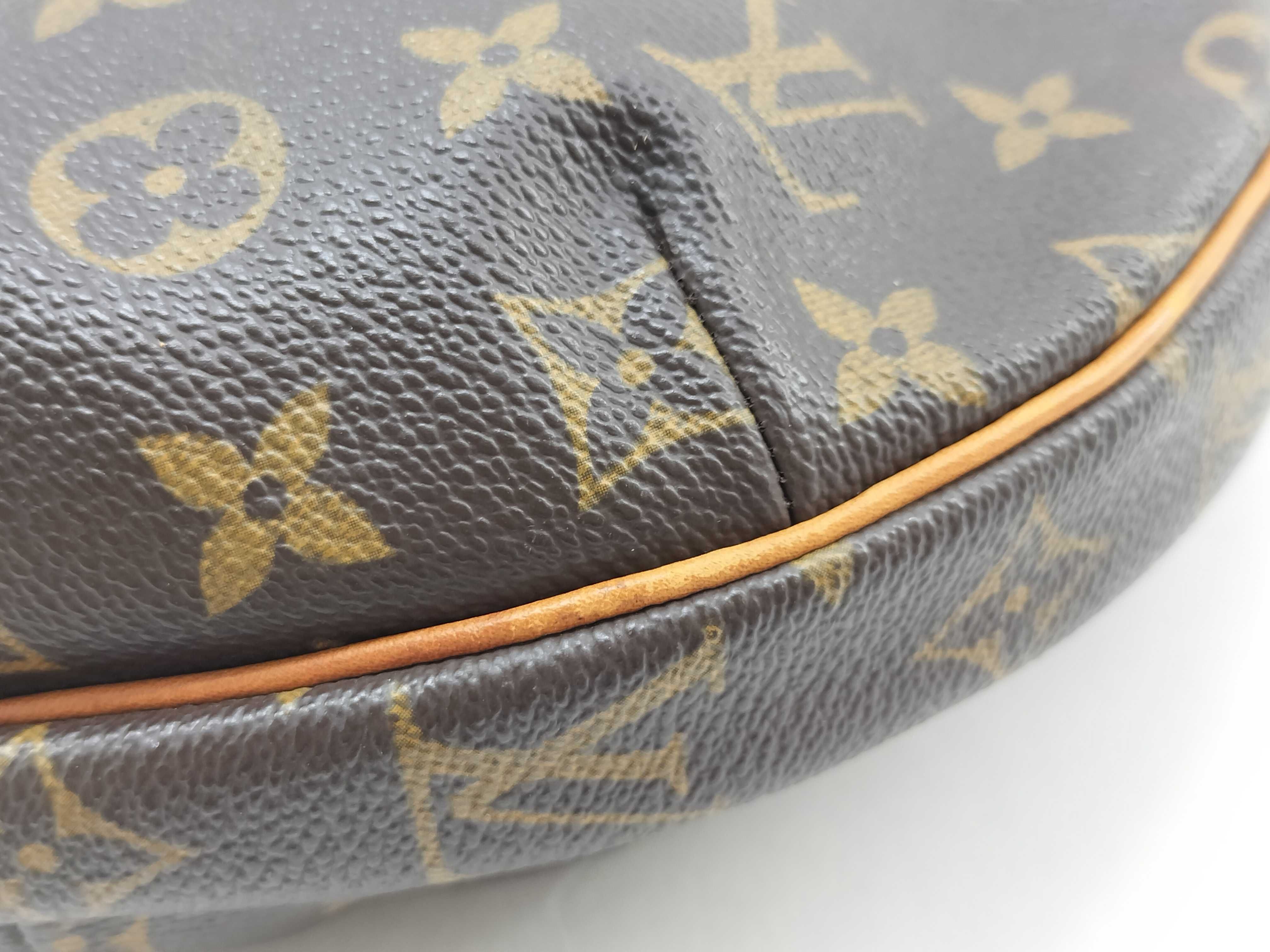 Monogram Croissant Shoulder Bag — view 8